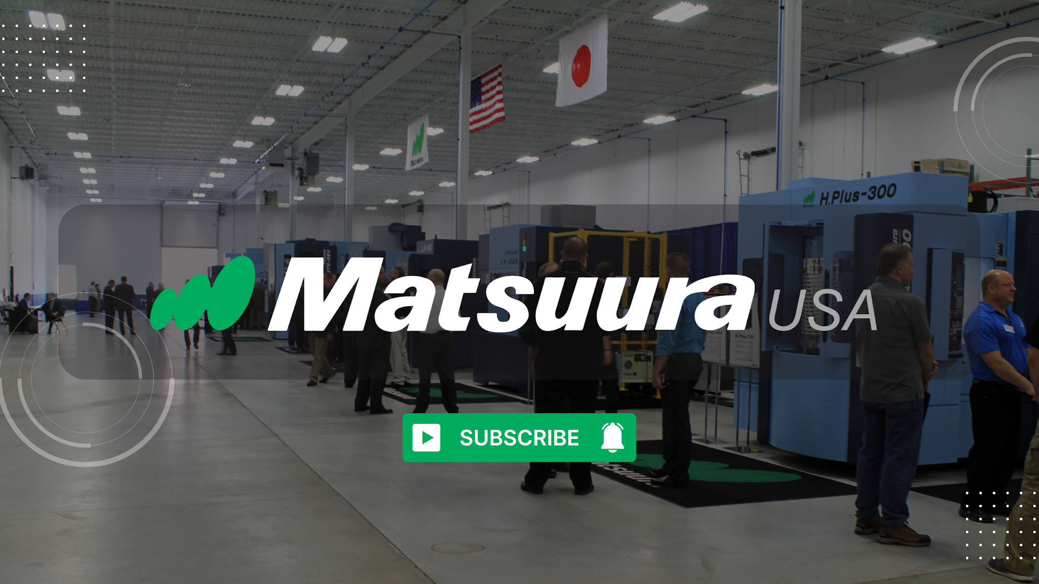 Matsuura USA YouTube banner