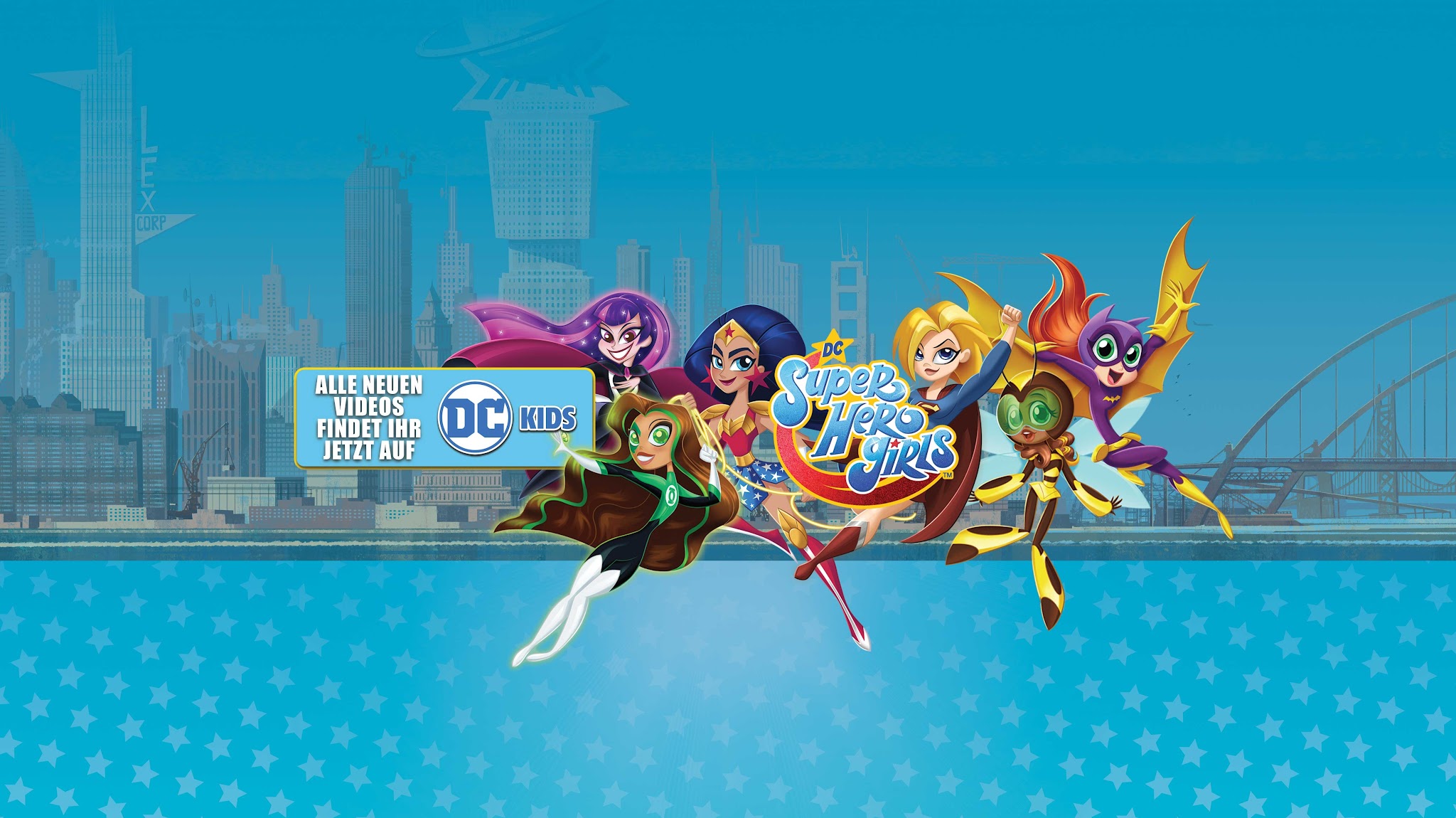 DC Super Hero Girls Deutschland YouTube banner
