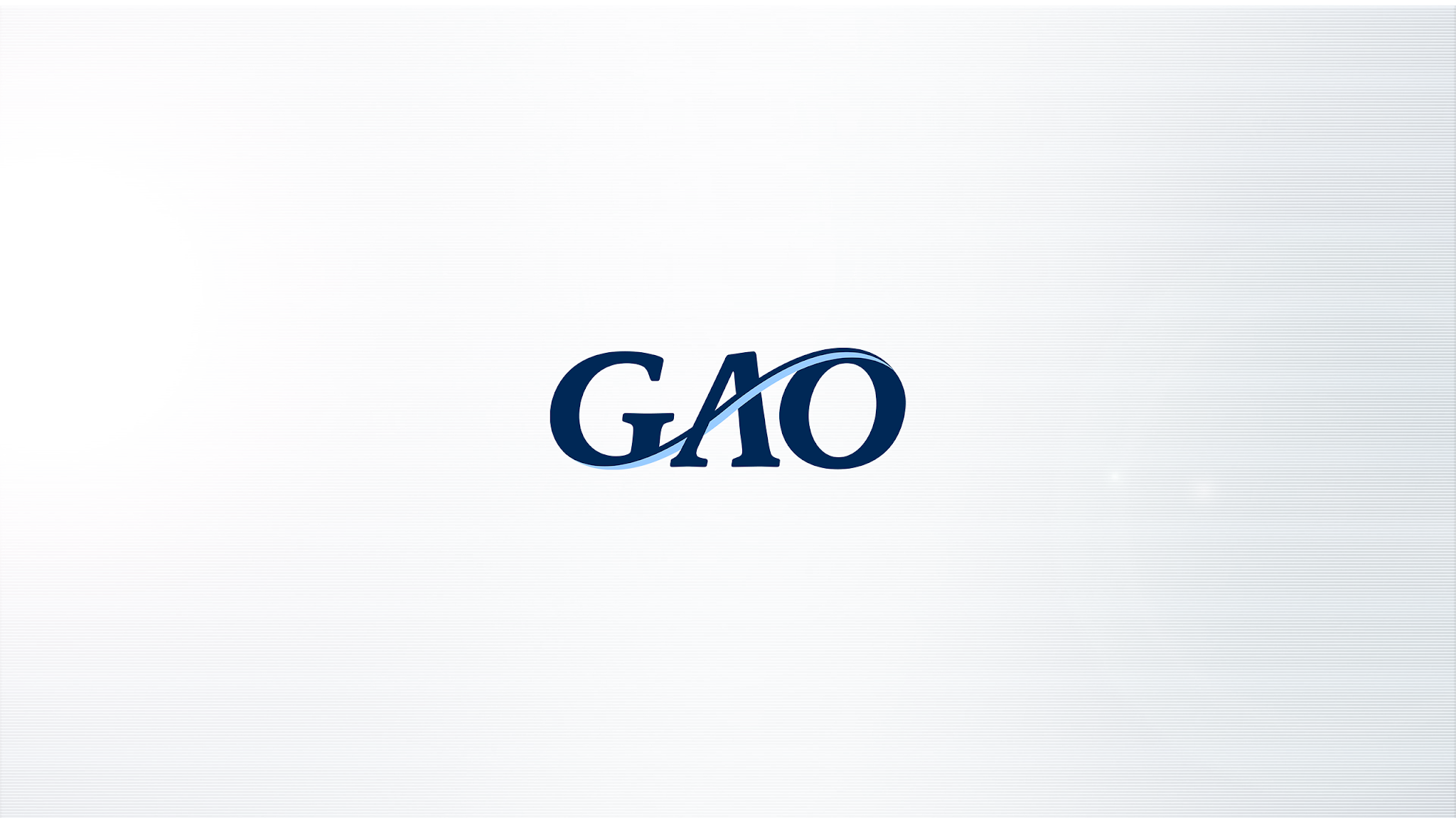 U.S. Government Accountability Office (GAO) YouTube banner