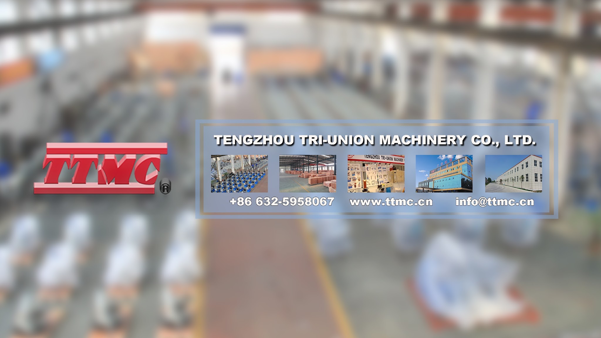 Tengzhou Tri-union Machinery Co., Ltd YouTube banner