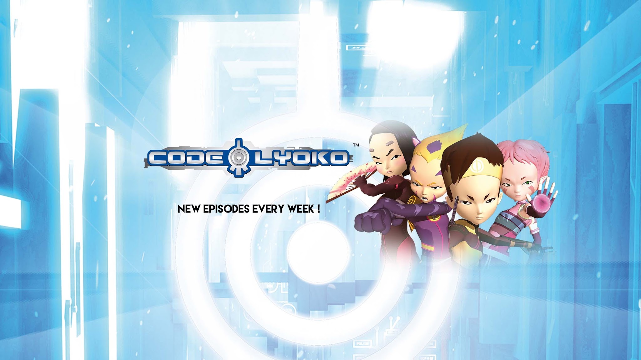 CODE LYOKO ENGLISH OFFICIAL 🇺🇸 YouTube banner