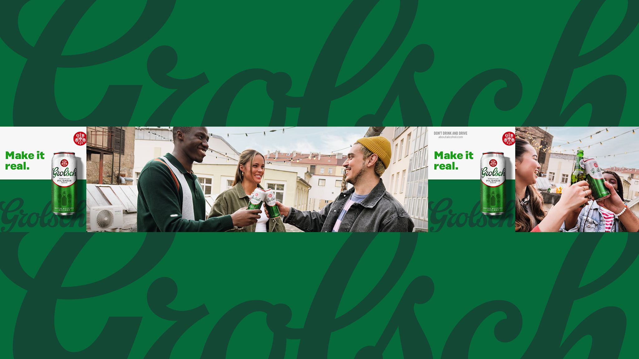 Grolsch Global YouTube banner