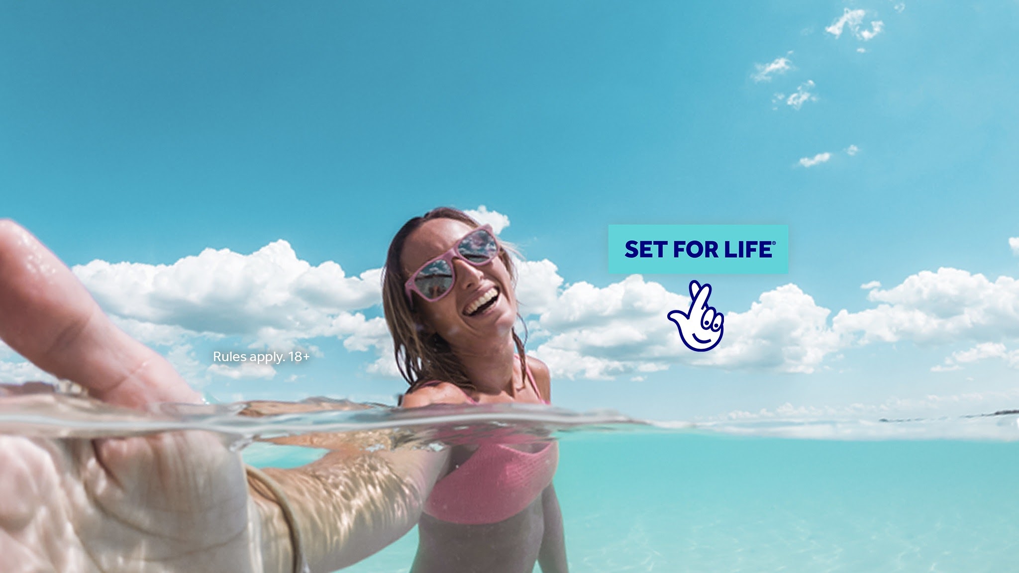 The National Lottery YouTube banner