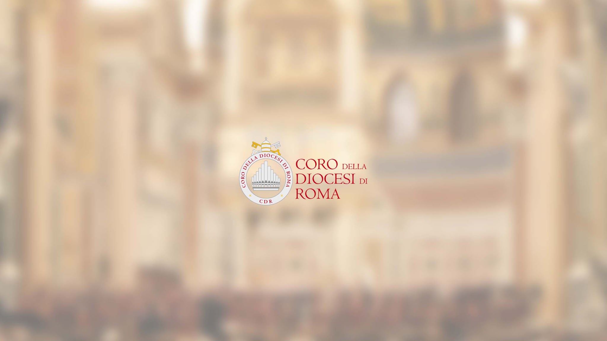 Coro Diocesi di Roma YouTube banner