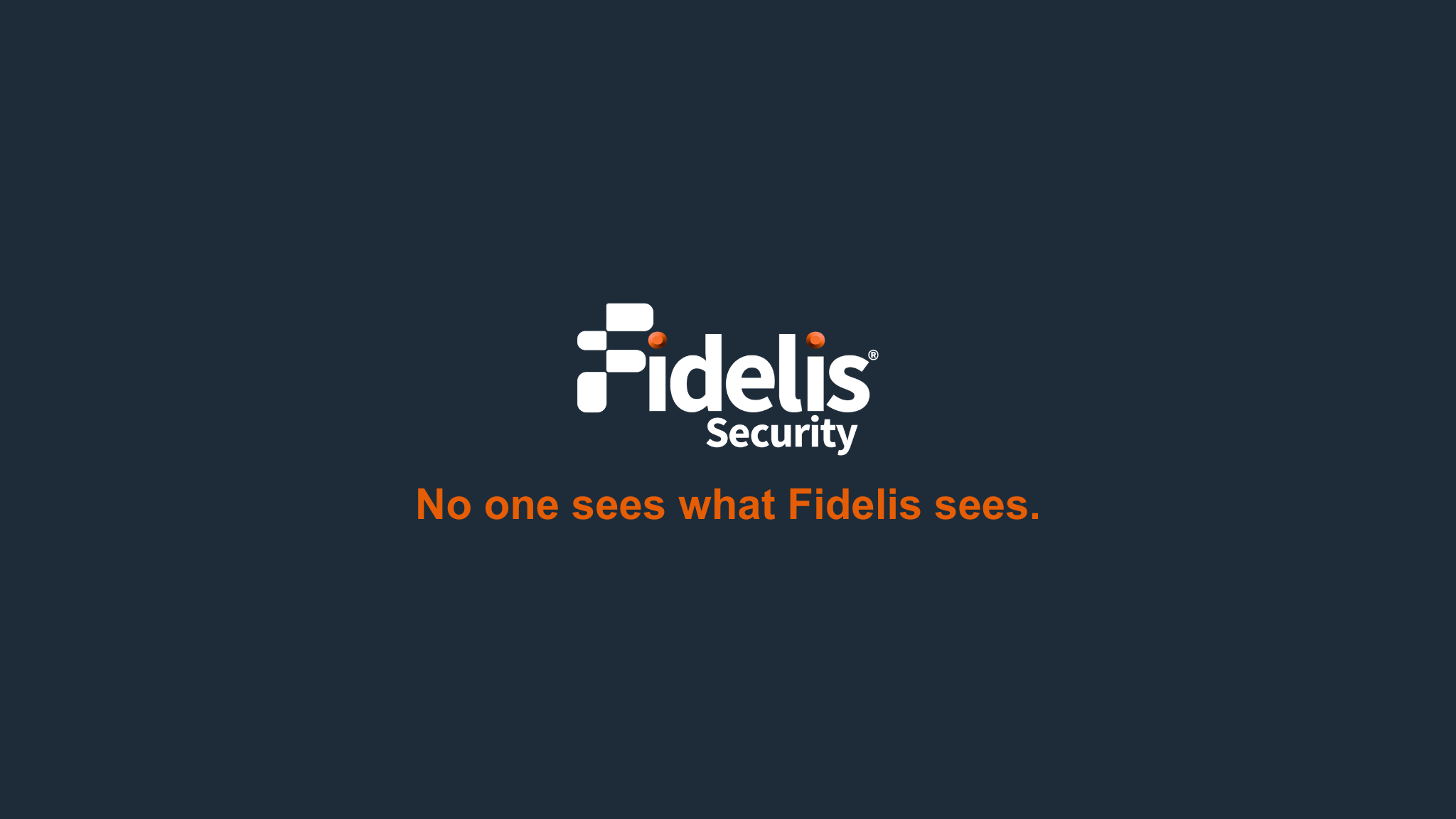 Fidelis Security YouTube banner