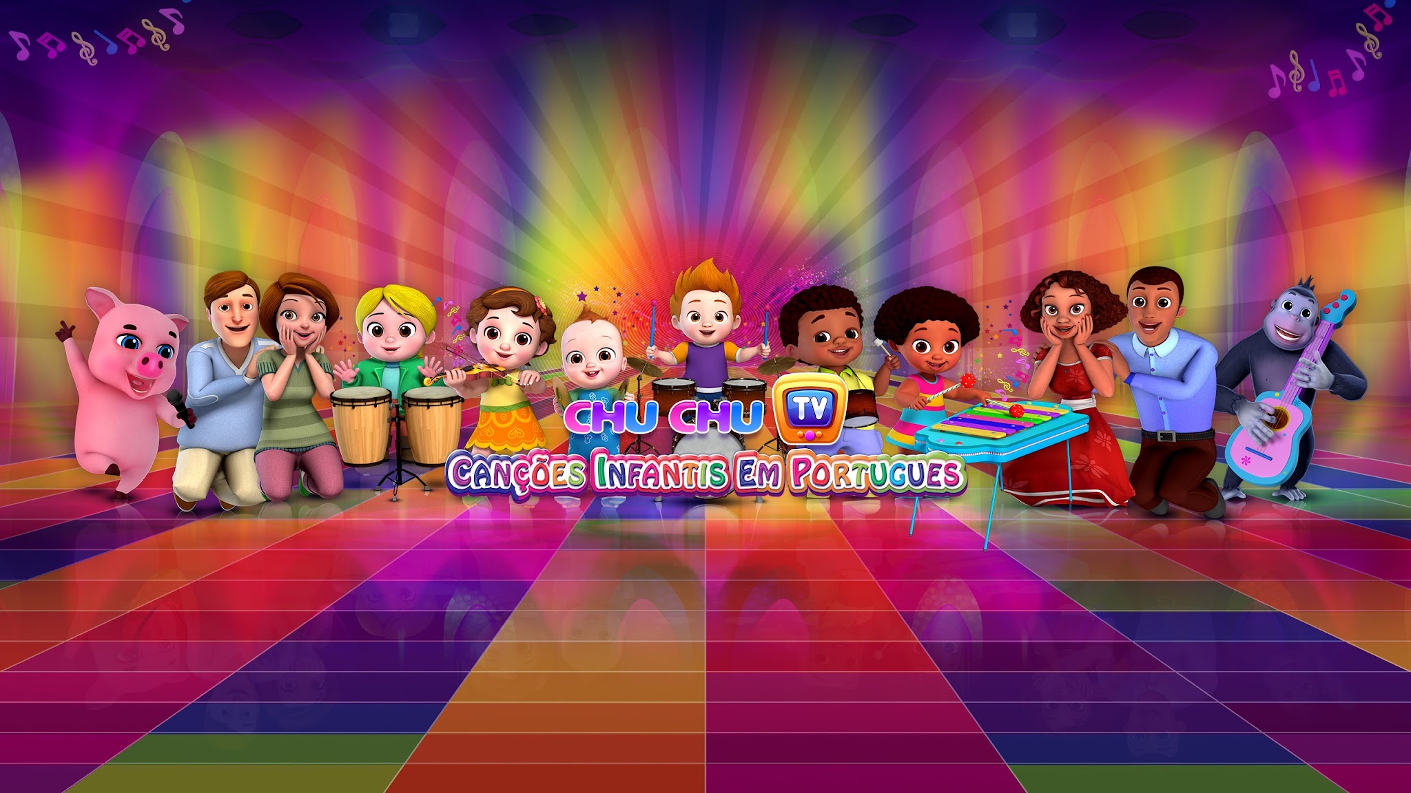 ChuChuTV Brazil YouTube banner