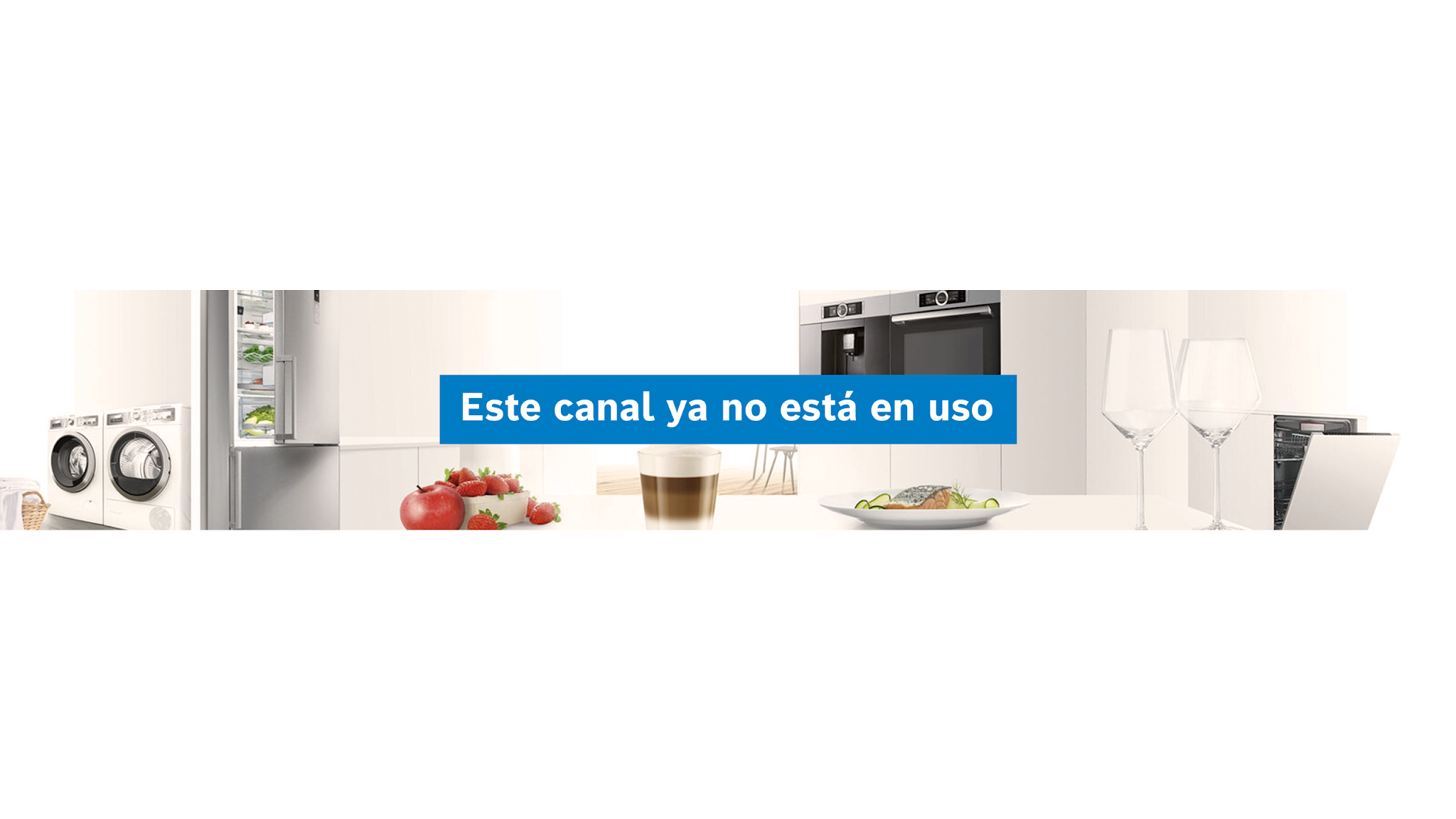 Bosch Home Chile YouTube banner