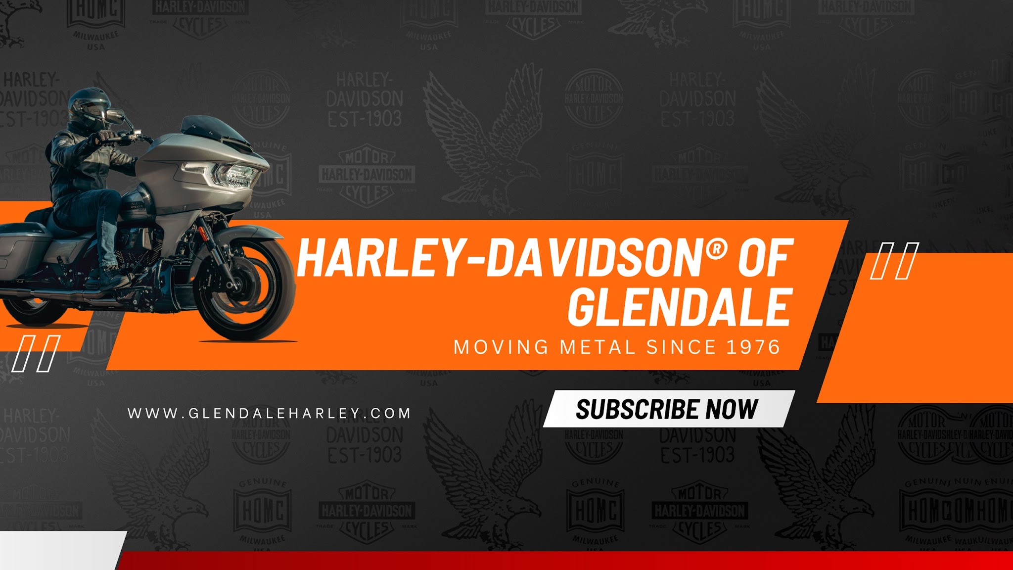 Harley-Davidson Of Glendale YouTube banner
