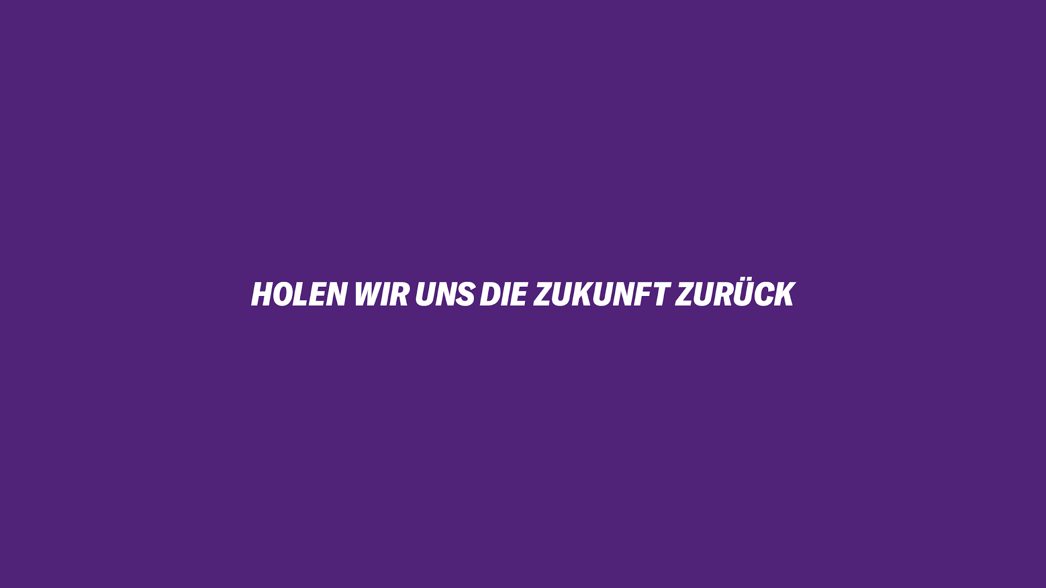 Volt Deutschland YouTube banner