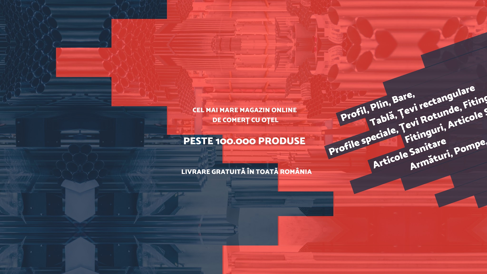 THE STEEL - Depozit Otel Romania YouTube banner