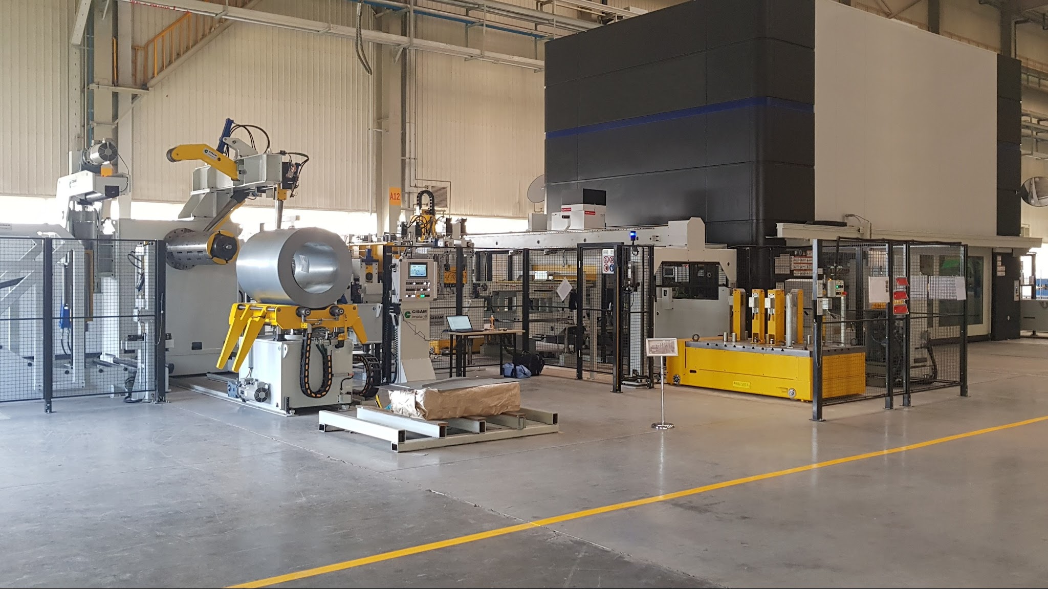 CISAM IMPIANTI - Press feeding equipment YouTube banner