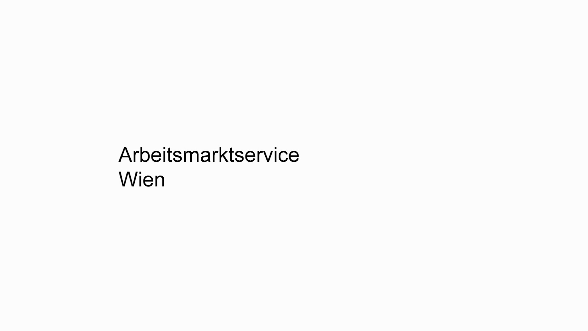 Arbeitsmarktservice Wien YouTube banner