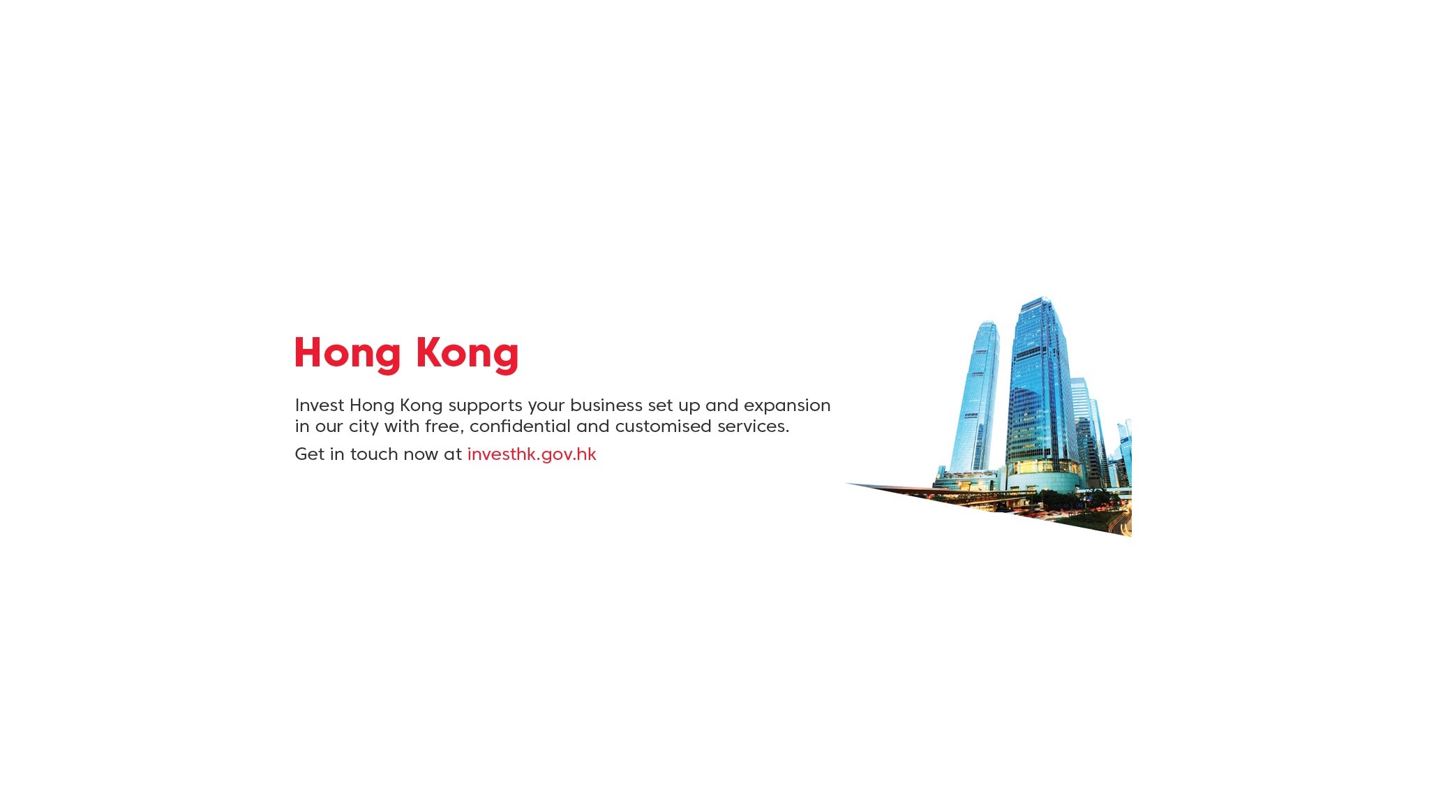 Invest Hong Kong YouTube banner