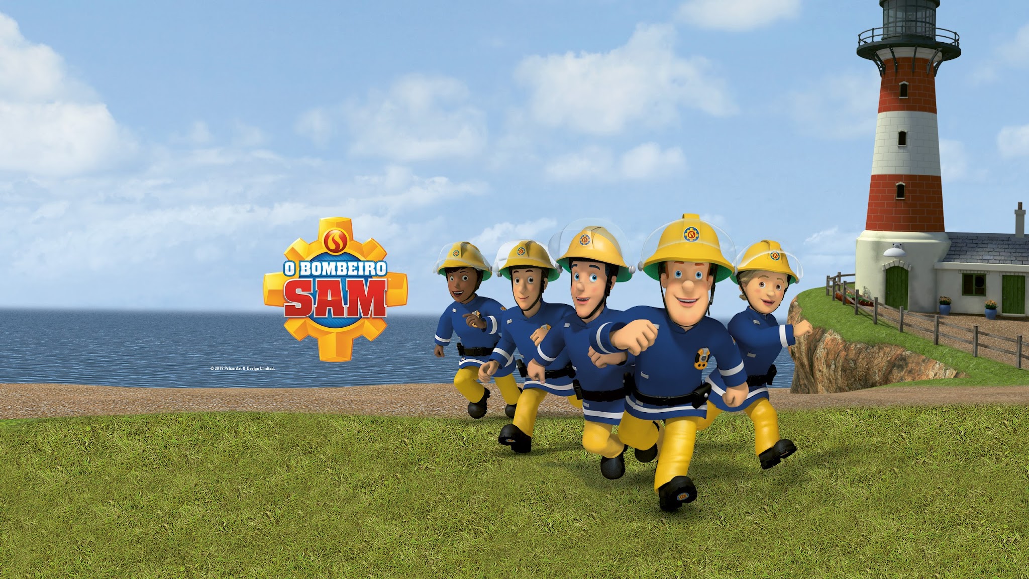 O Bombeiro Sam YouTube banner