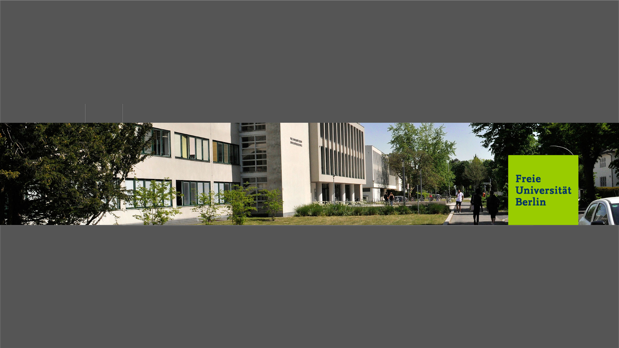 Freie Universität Berlin Universitätsbibliothek YouTube banner