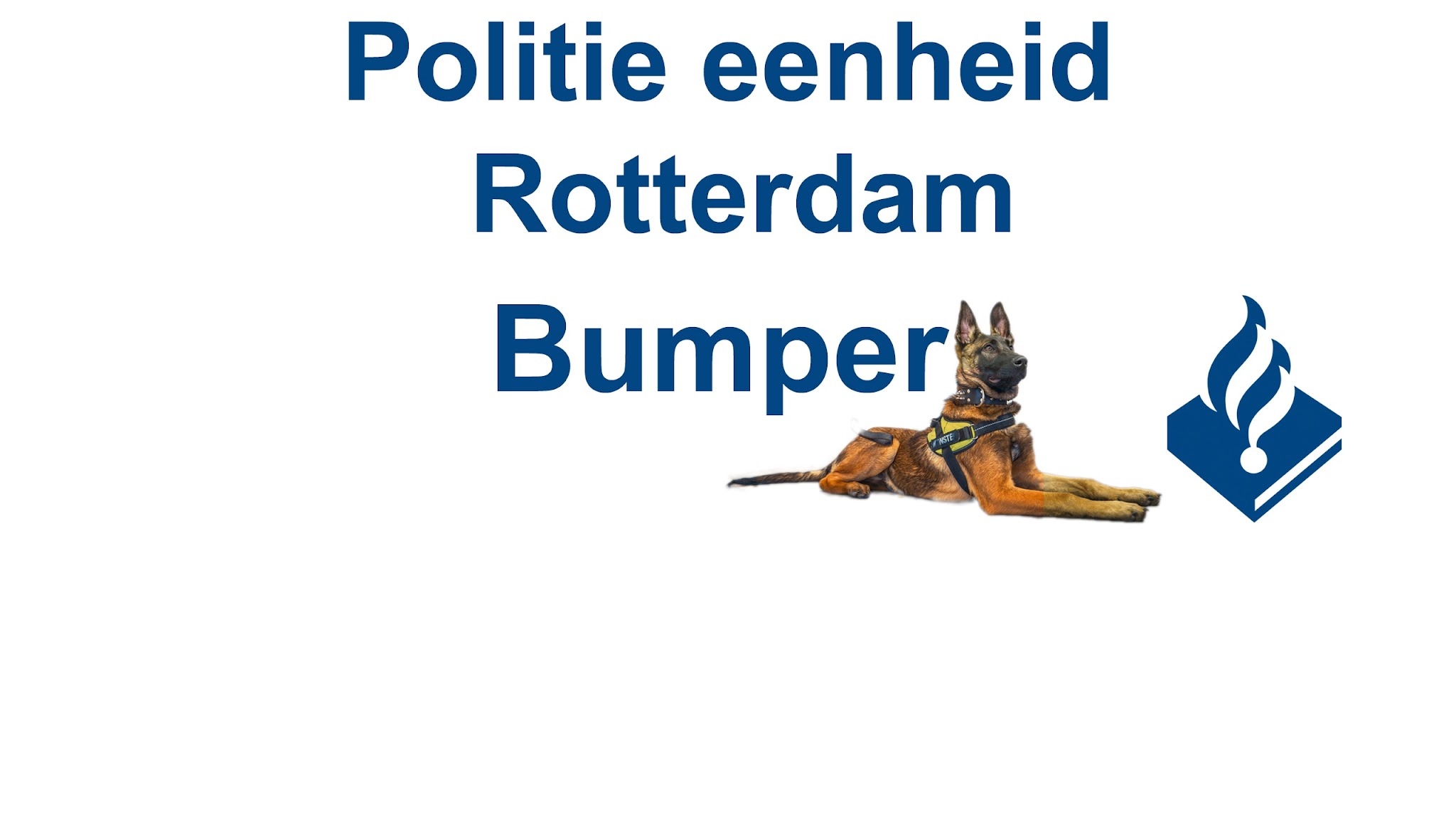 Politiehond Bumper YouTube banner