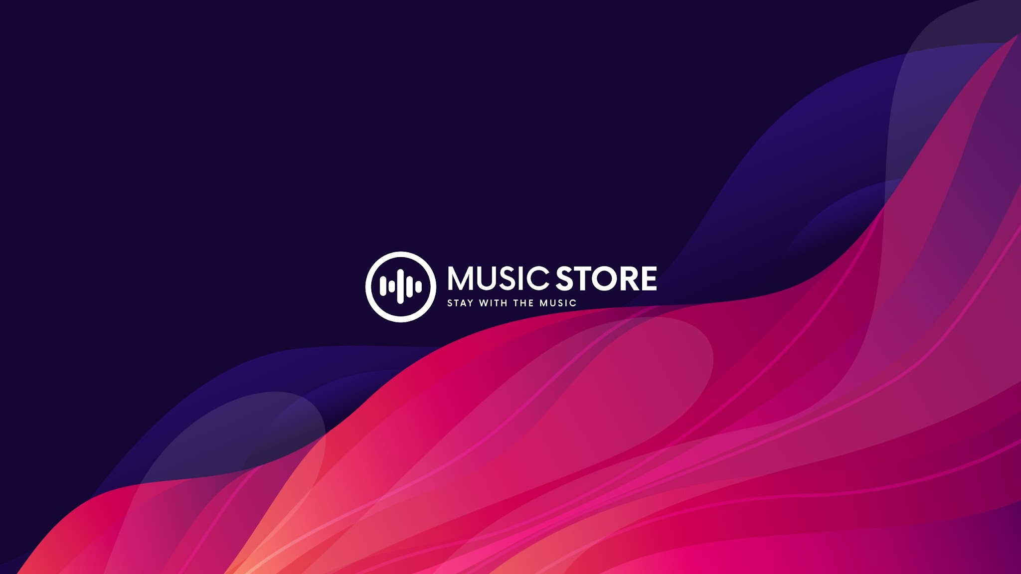 Music Store YouTube banner