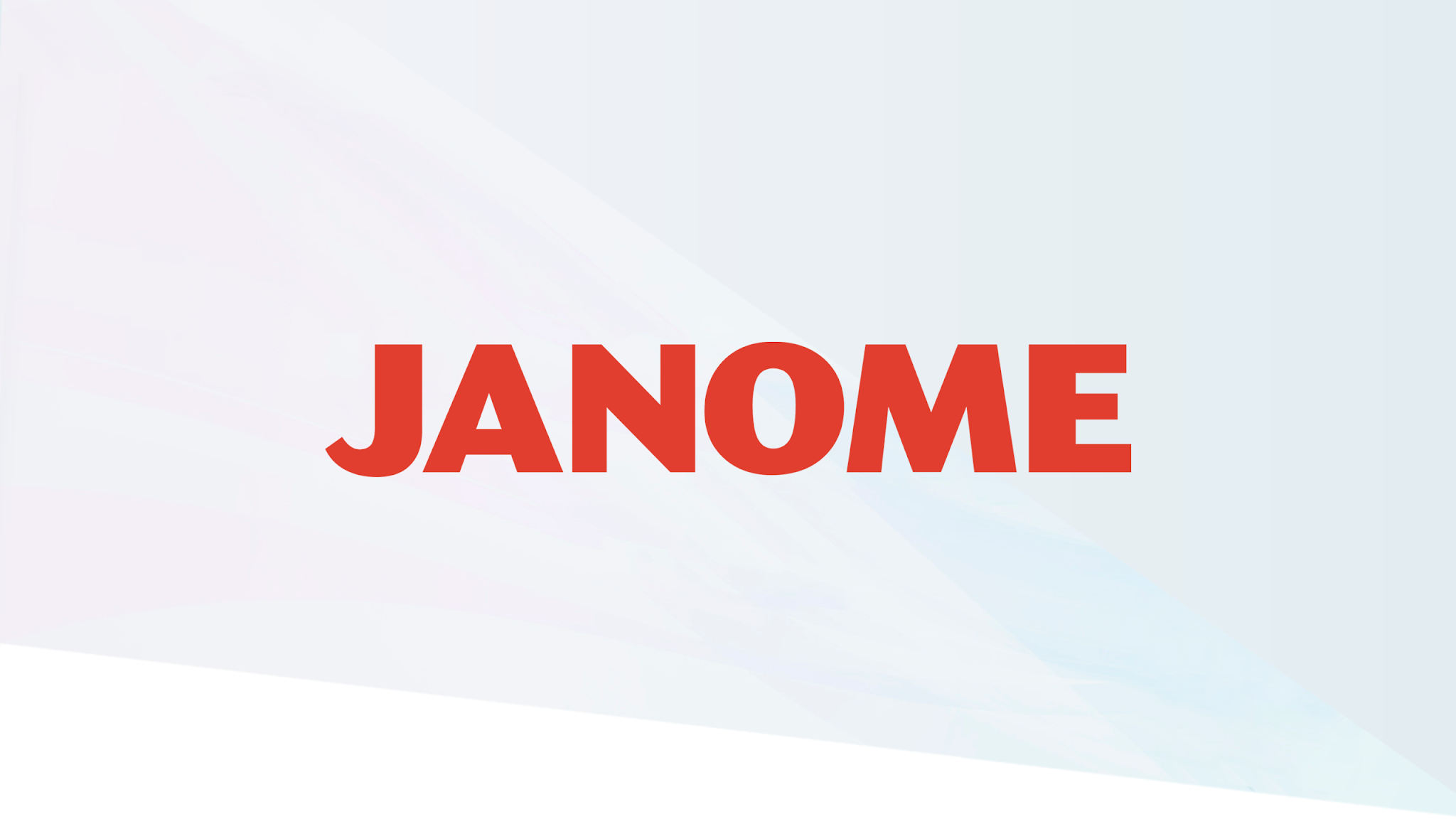 JANOME POLSKA YouTube banner