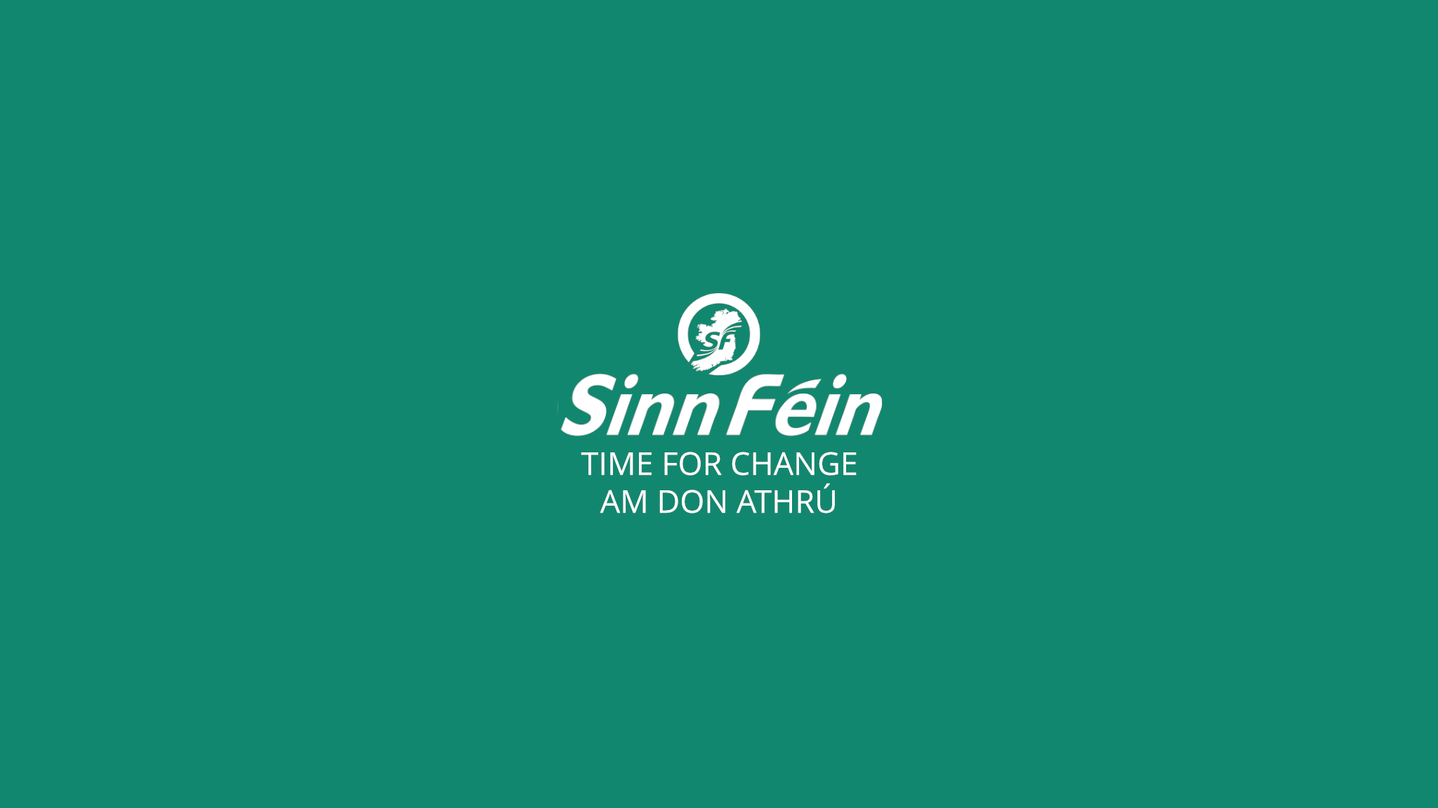 Sinn Féin YouTube banner
