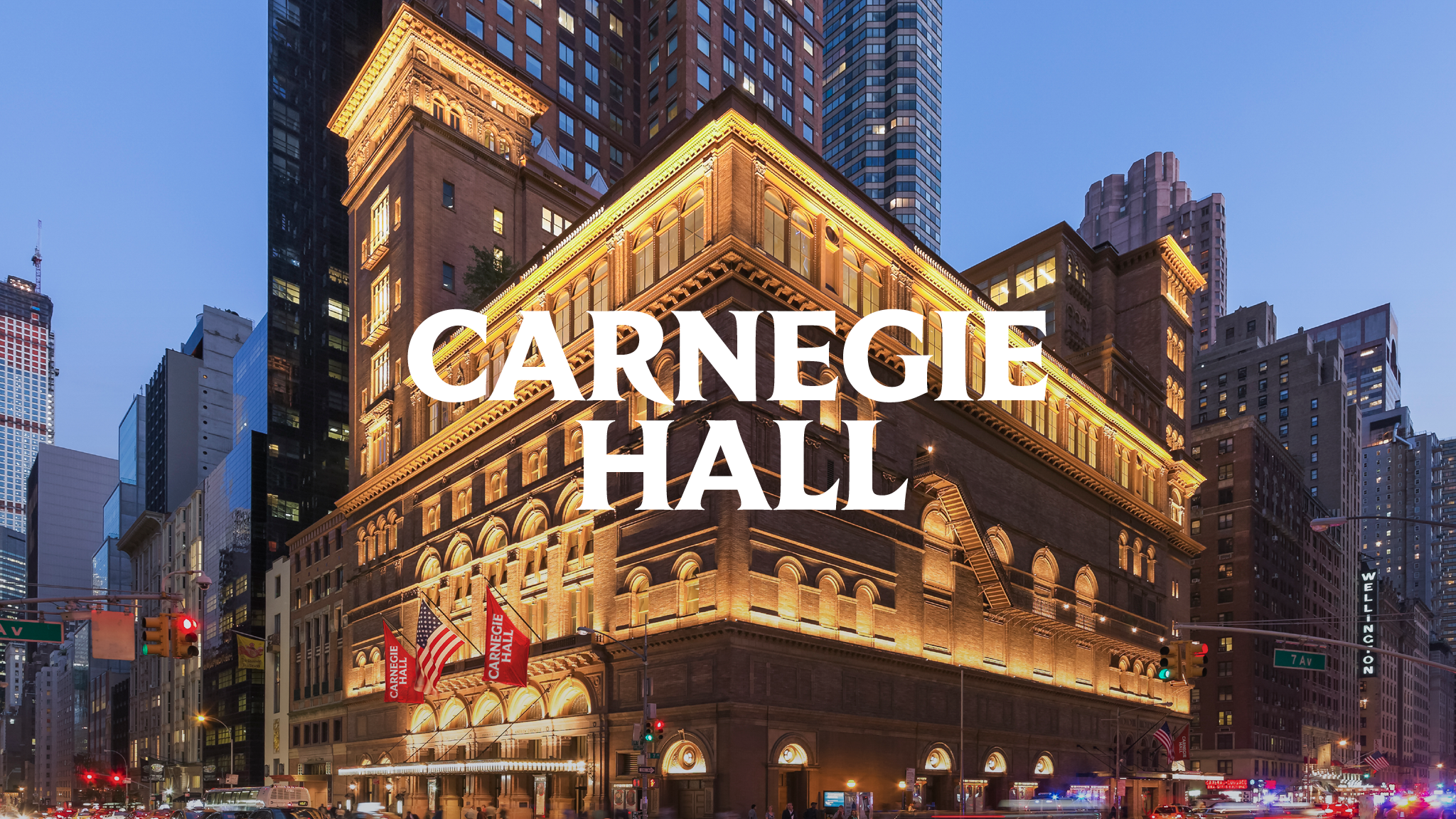 Carnegie Hall YouTube banner