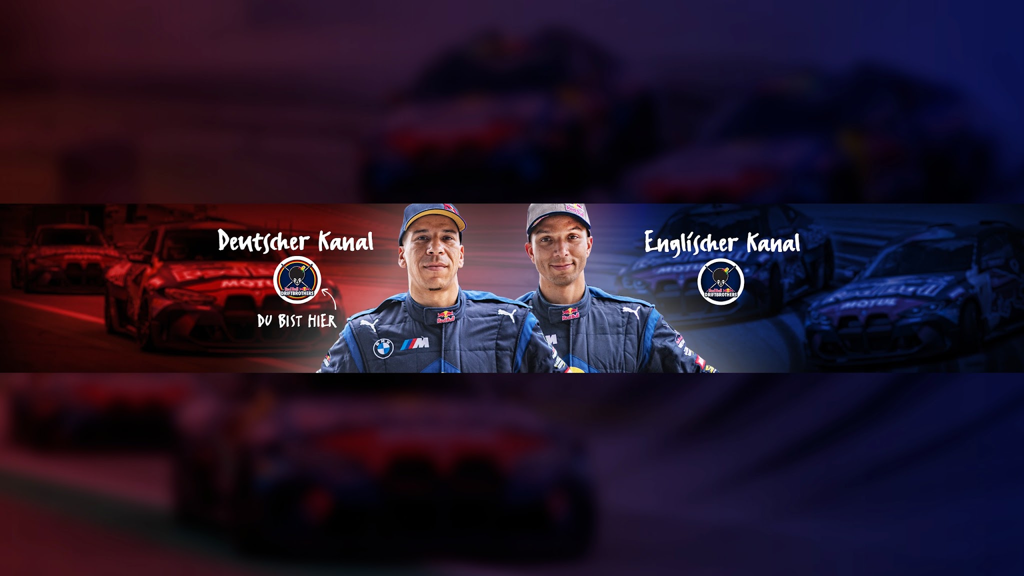 Red Bull Driftbrothers YouTube banner