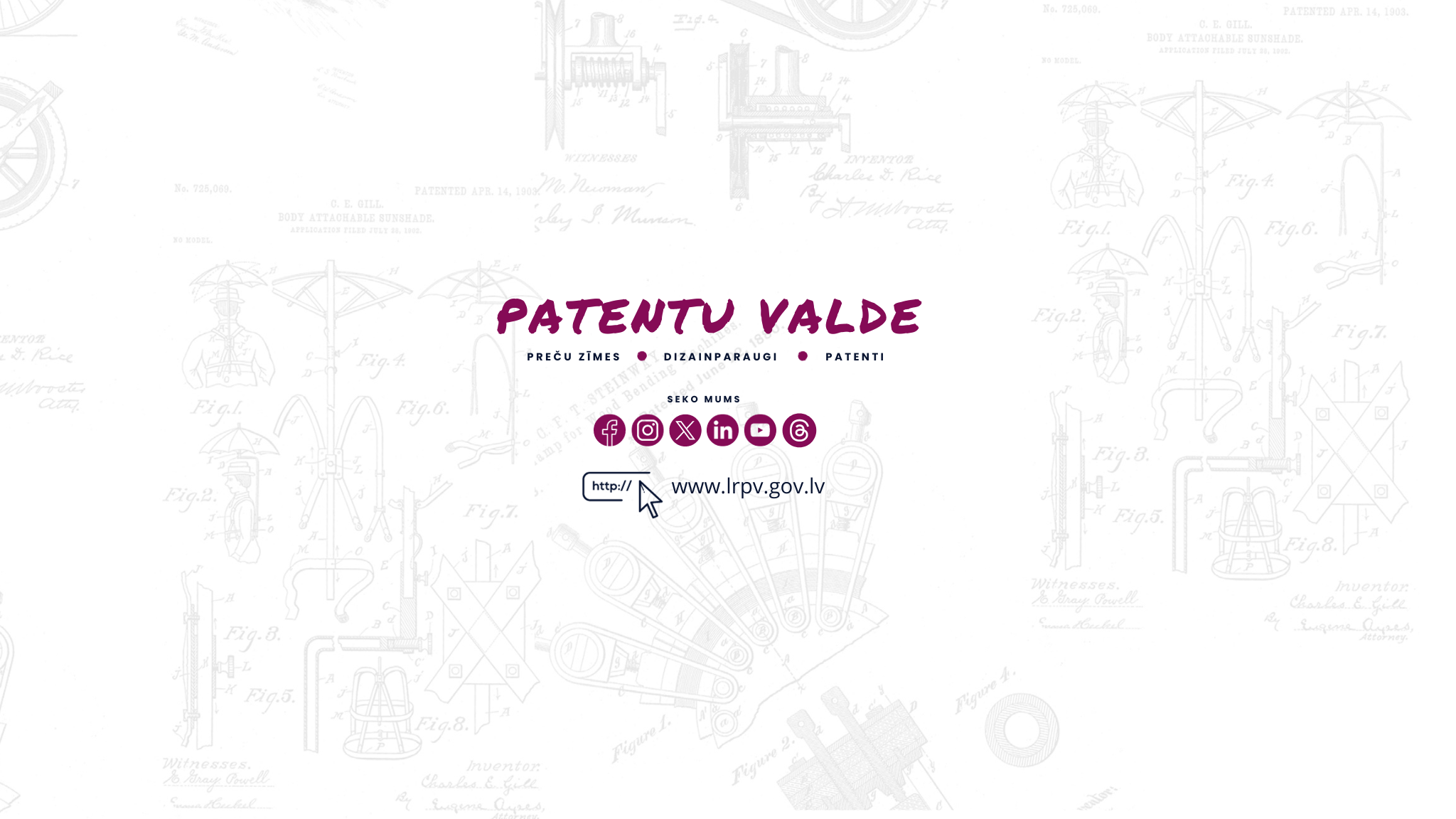 Patentu valde YouTube banner