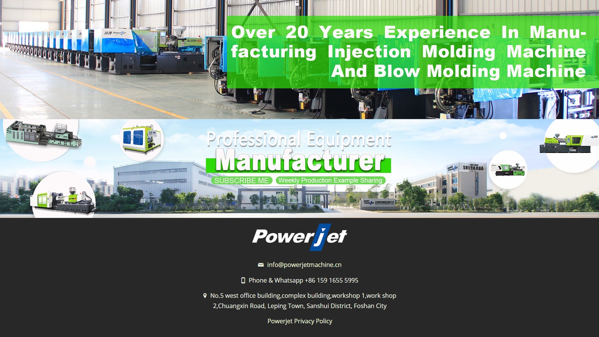 Powerjet Group YouTube banner