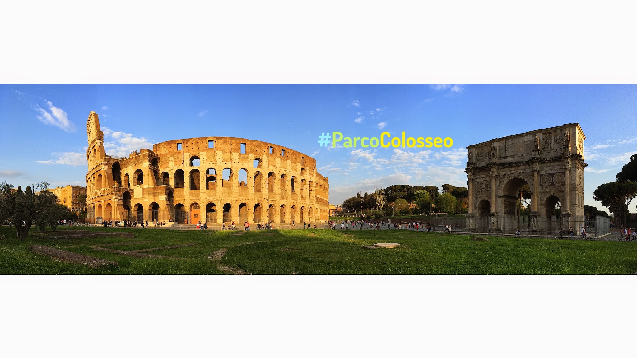 Parco Colosseo YouTube banner