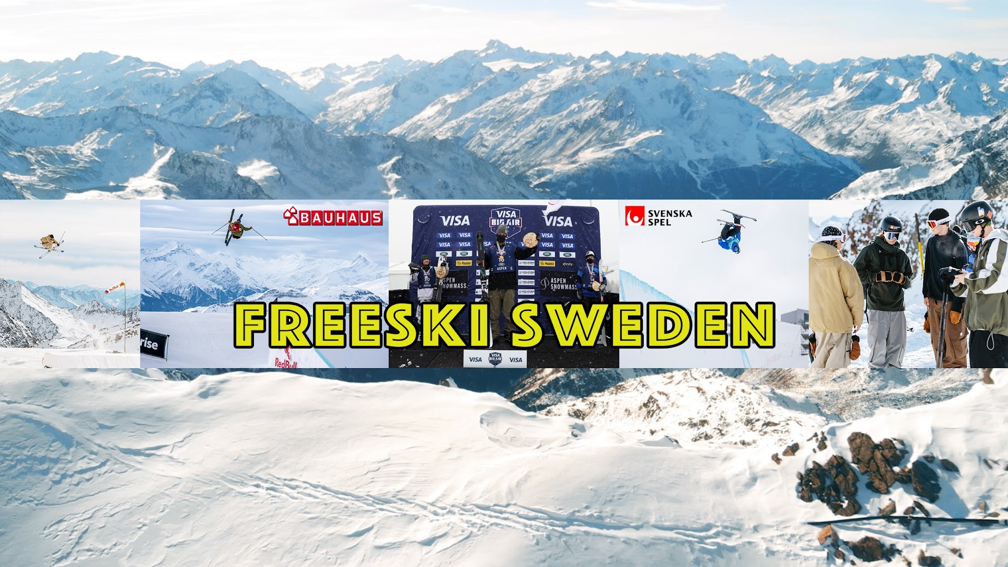 Freeski Sweden YouTube banner