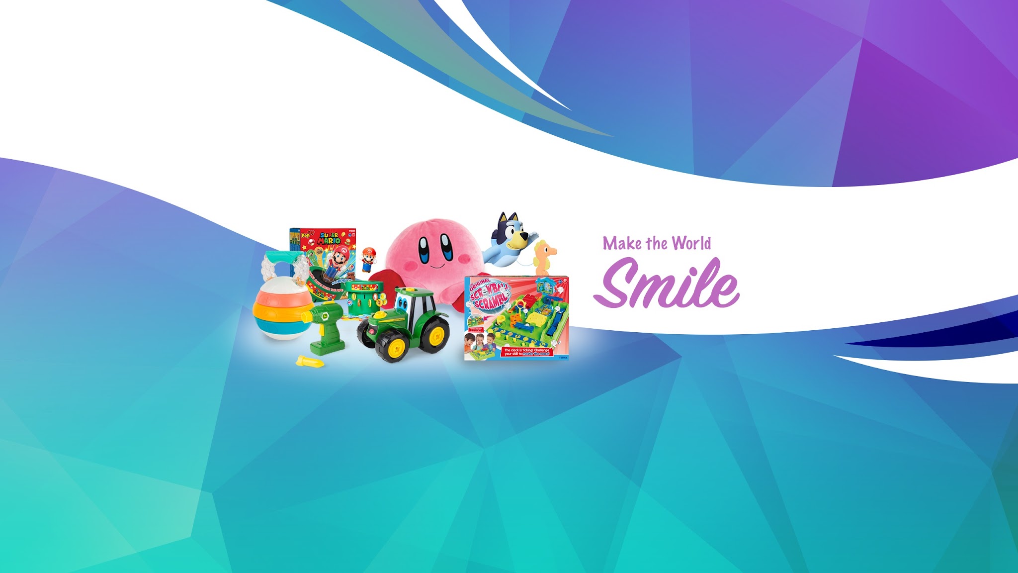 TOMY Toys YouTube banner