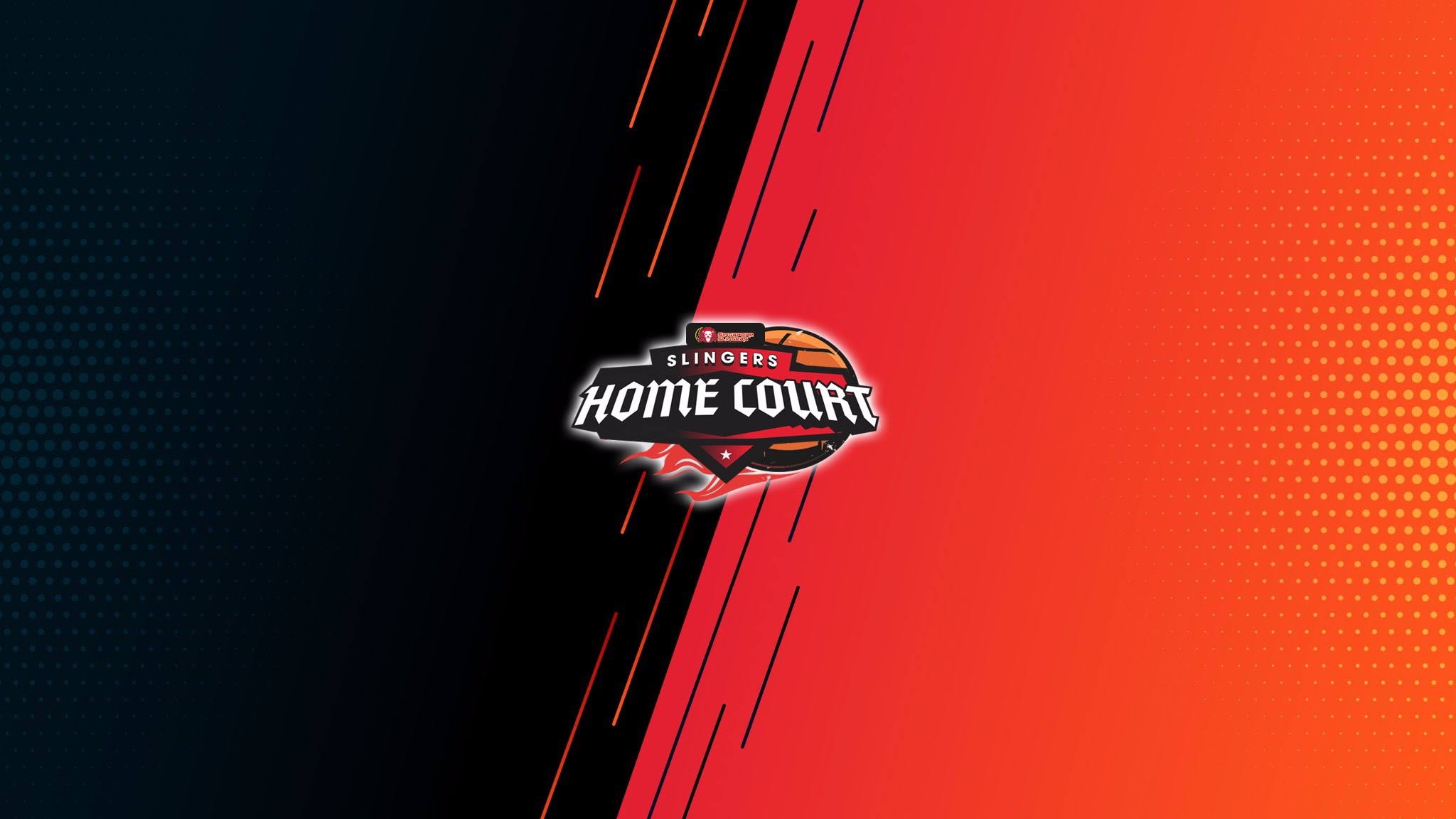 Singapore Slingers Home Court YouTube banner