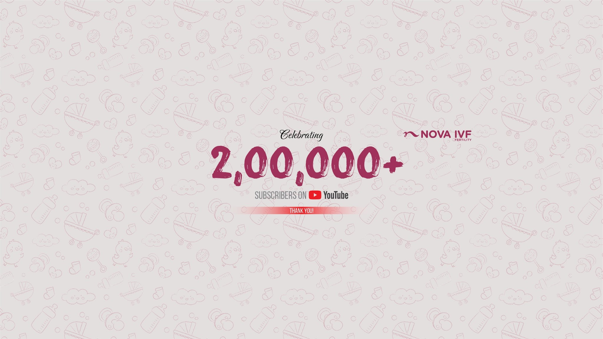 Nova IVF Fertility YouTube banner