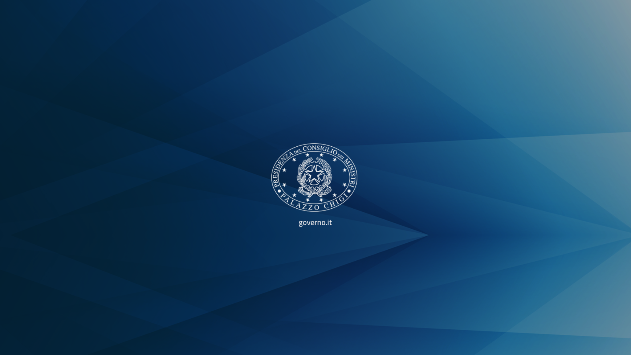 Palazzo Chigi YouTube banner