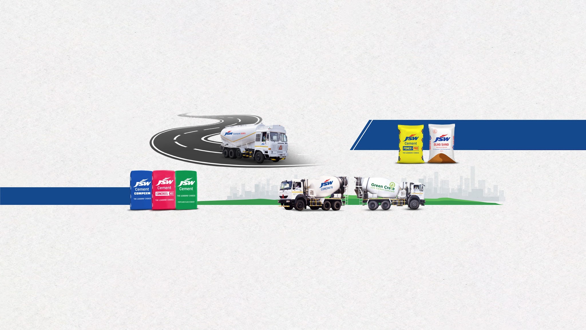 JSW Cement YouTube banner