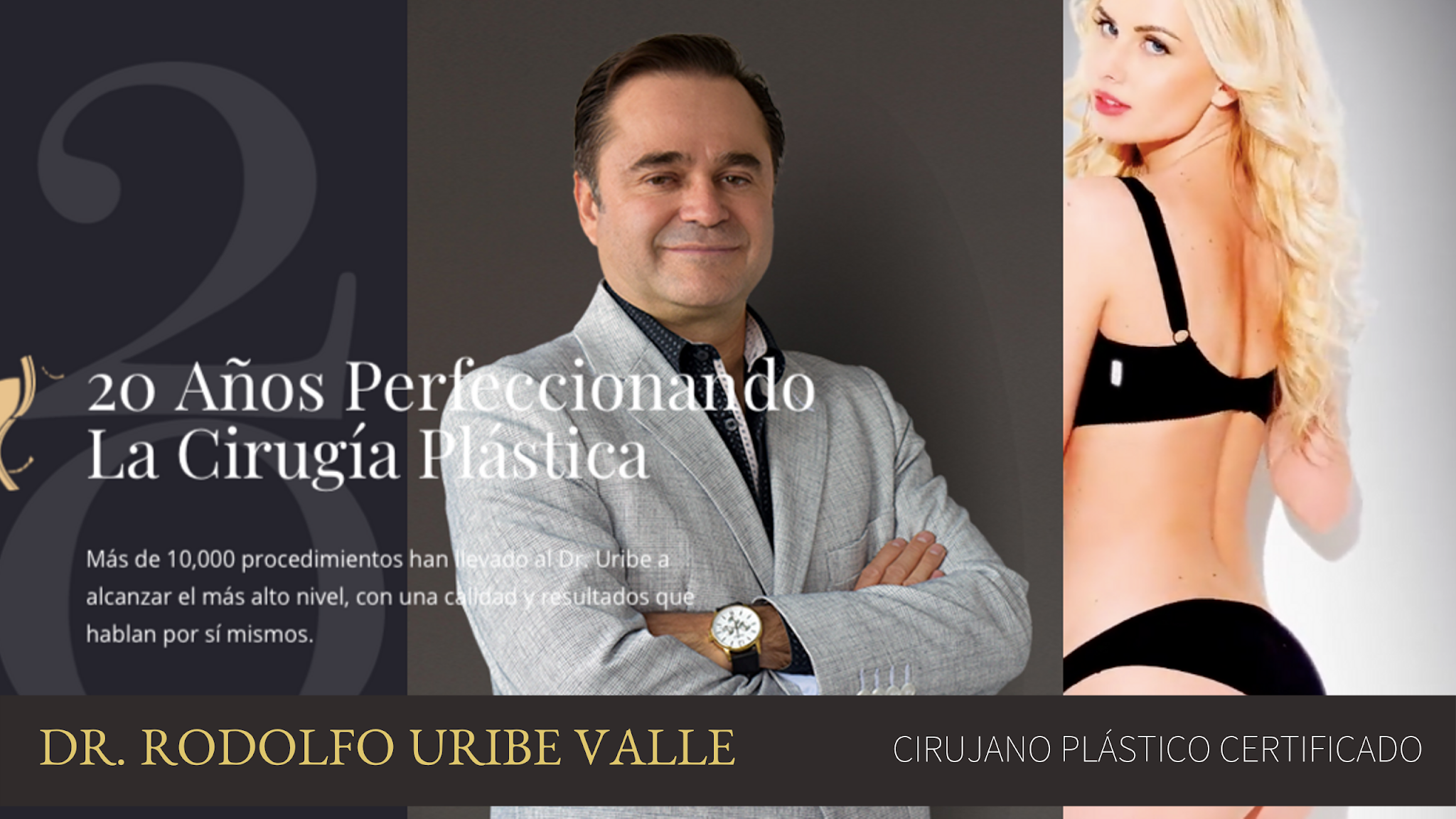 Dr. Rodolfo Uribe Valle | Cirujano Plástico YouTube banner