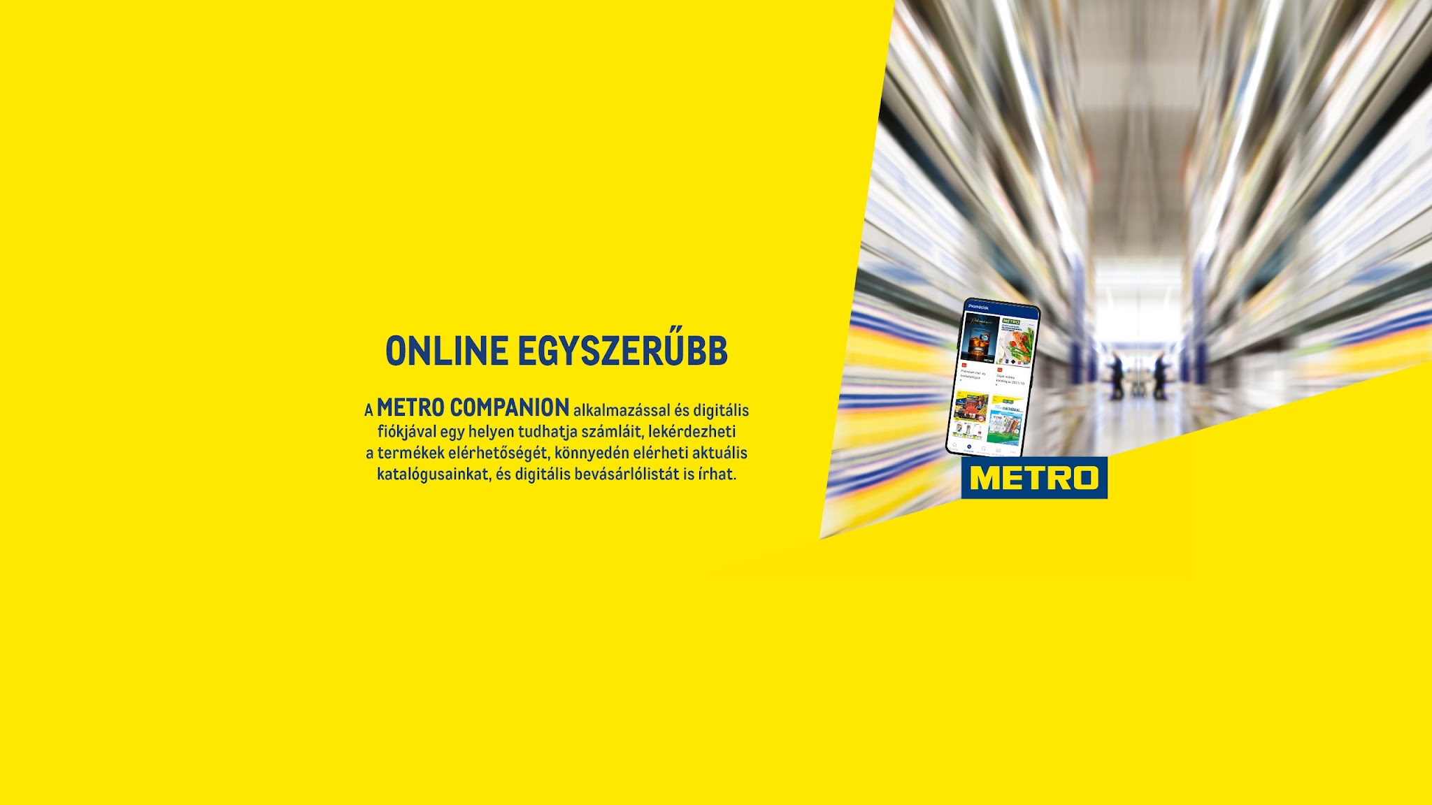 METRO Magyarország YouTube banner