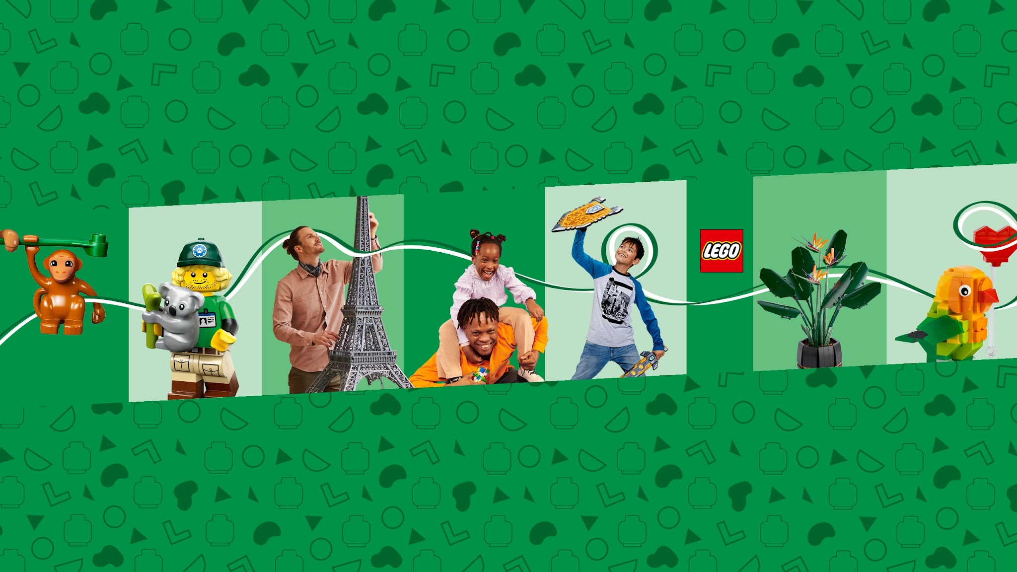 The LEGO Group YouTube banner