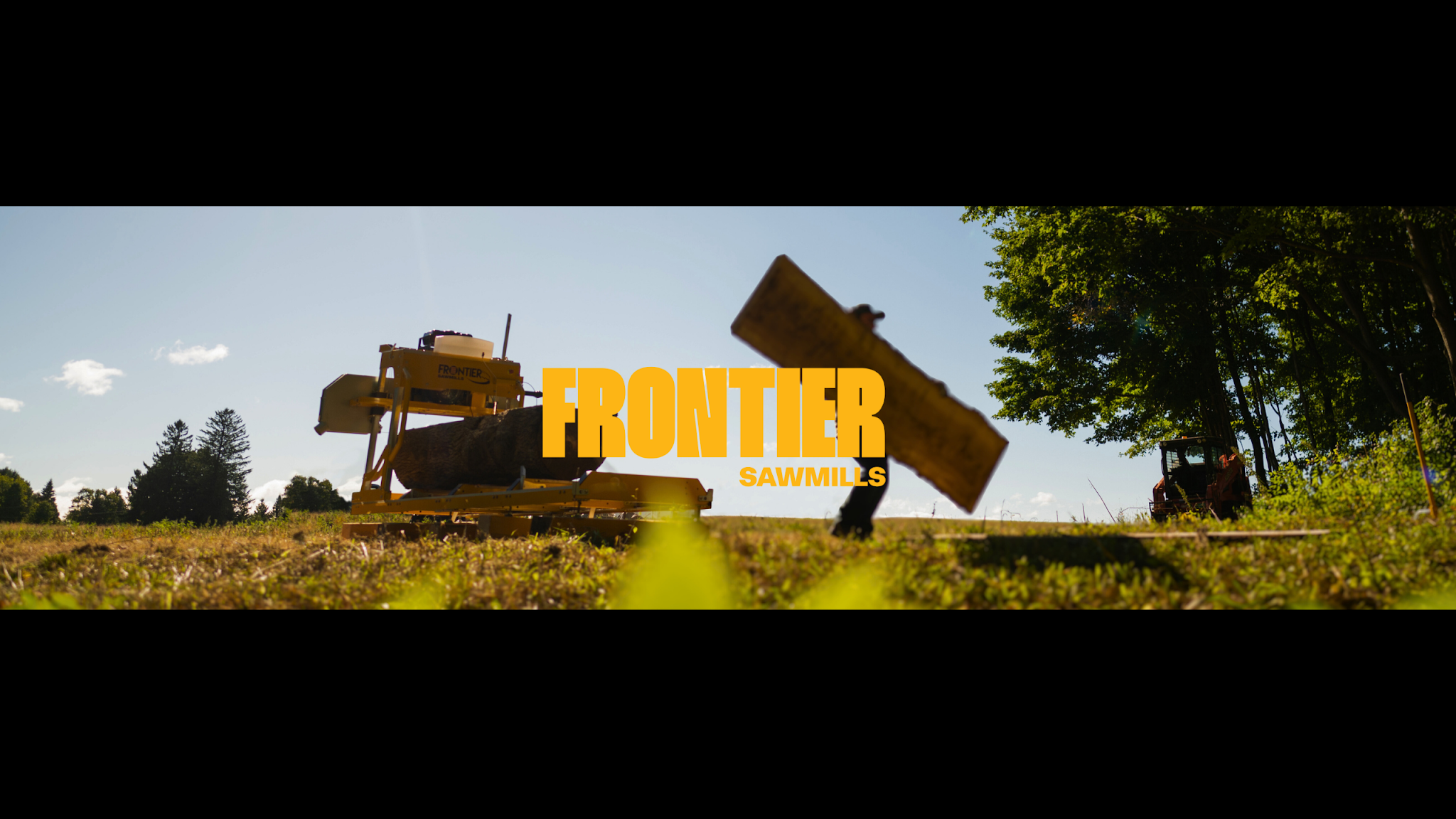 Frontier Sawmills YouTube banner