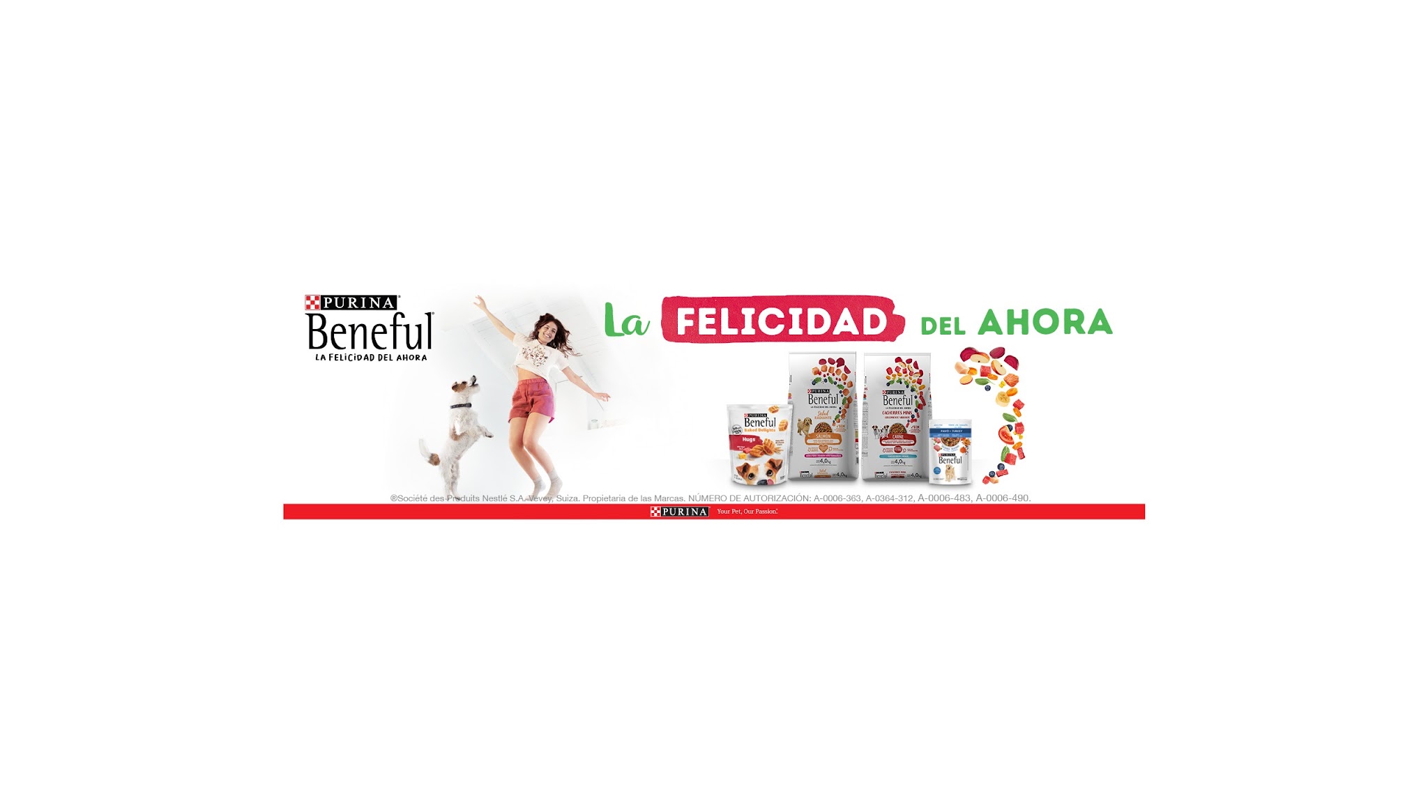 Beneful México YouTube banner