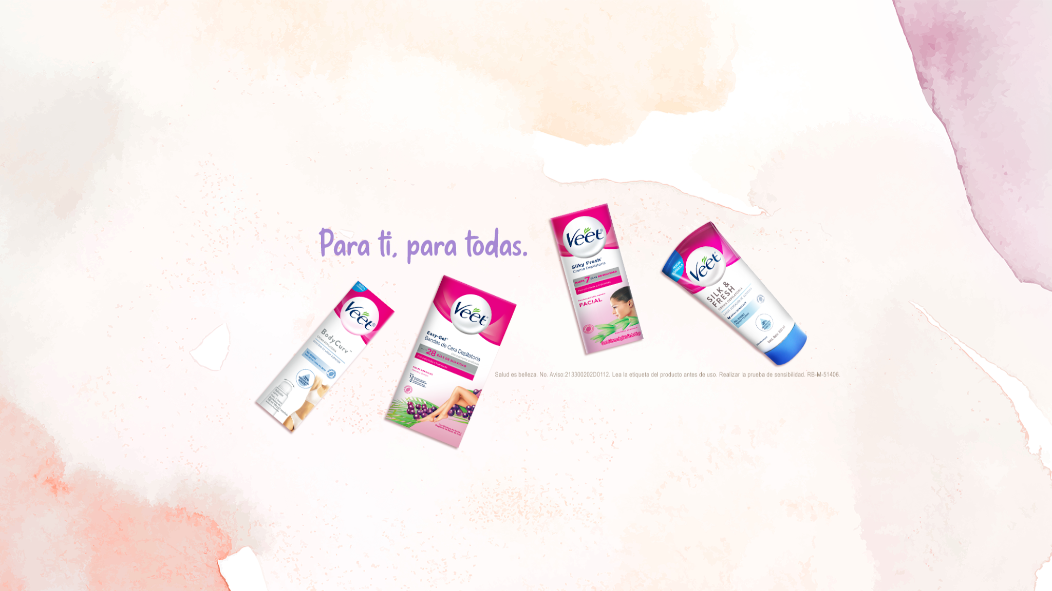 Veet México YouTube banner
