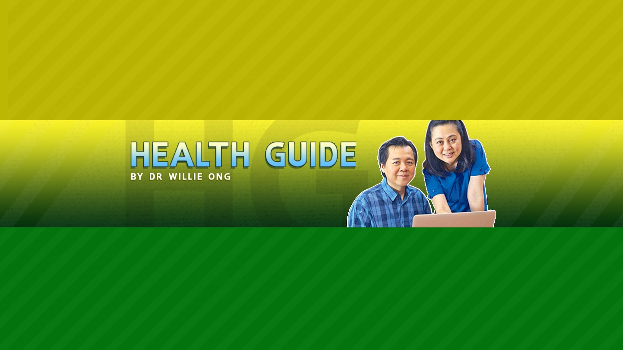 Health Guide by Dr Willie Ong YouTube banner