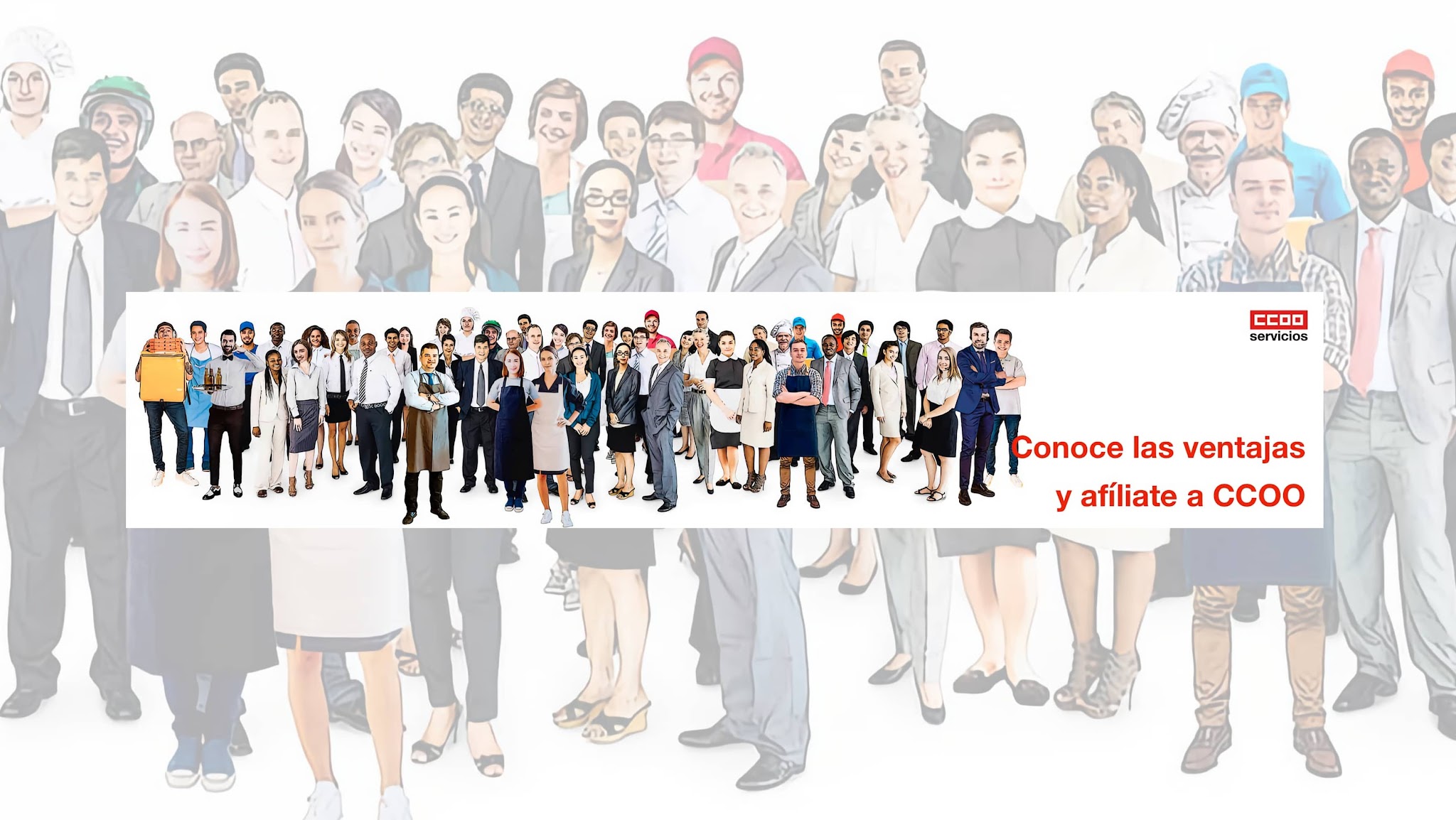 Servicios CCOO YouTube banner