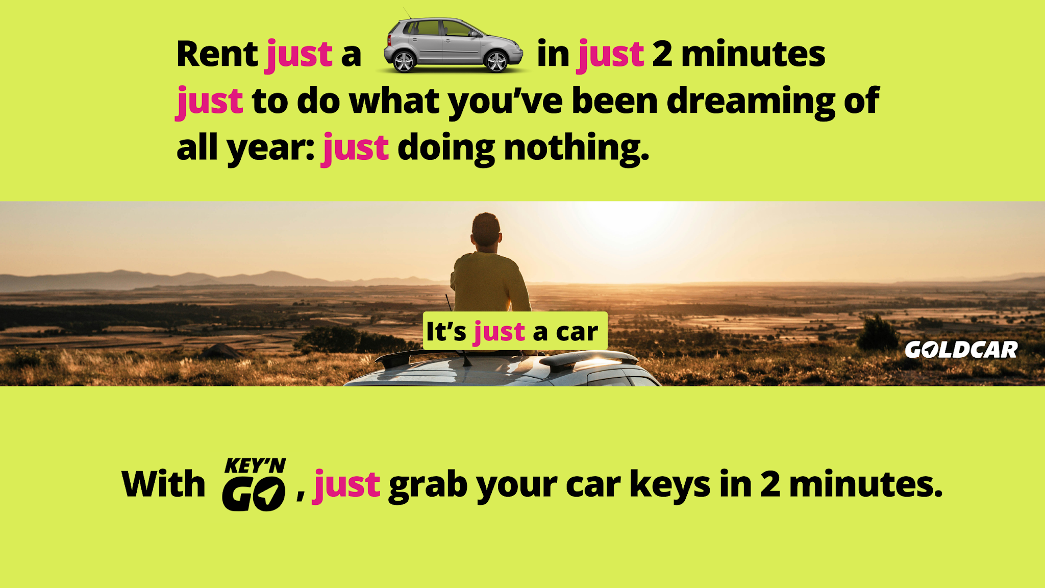 GOLDCAR YouTube banner