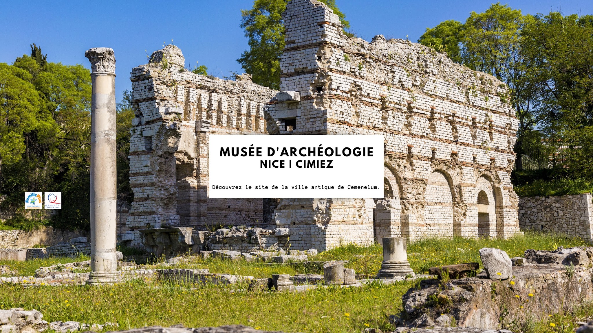 Musée d'Archéologie de Nice / Cimiez YouTube banner