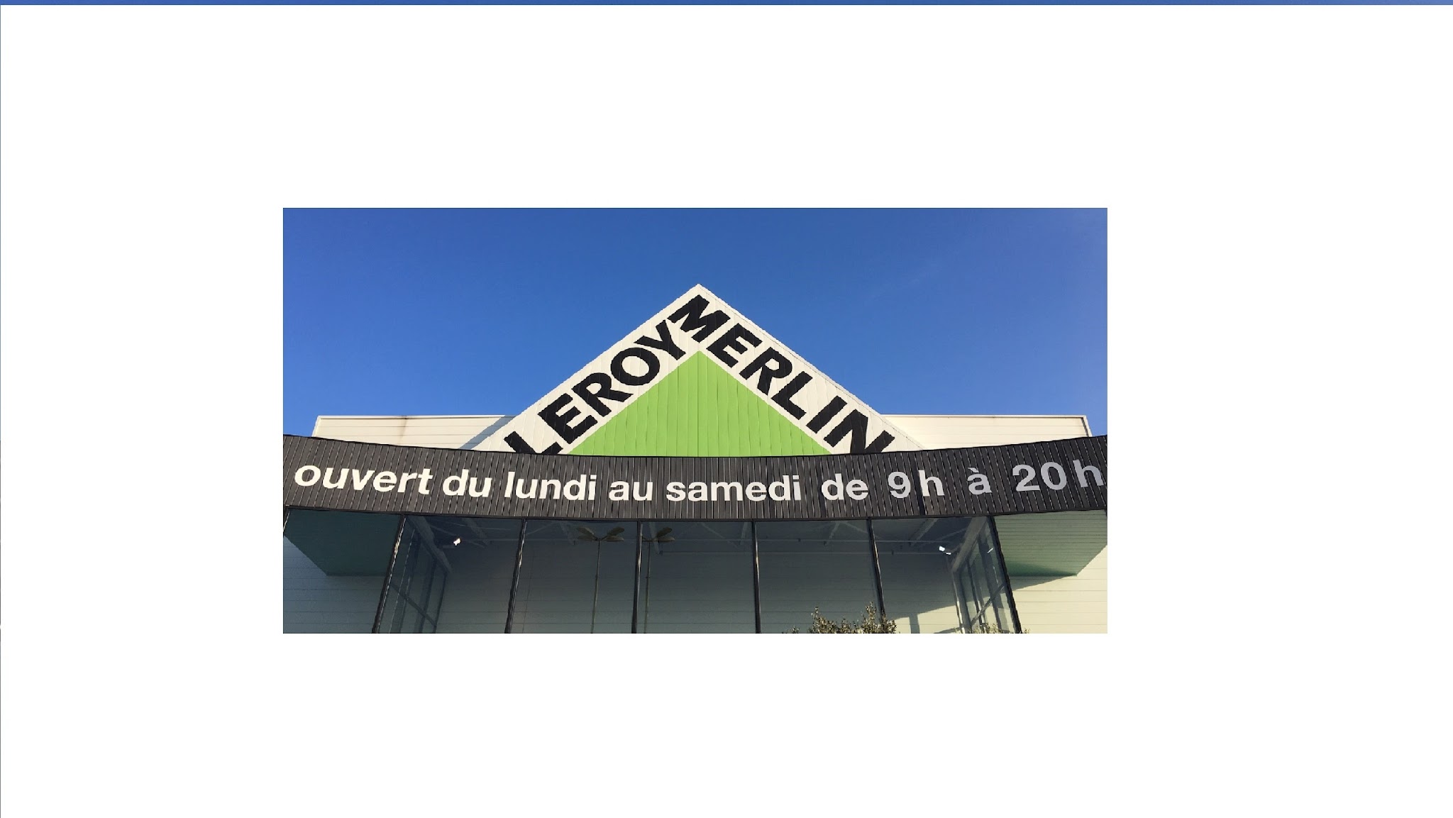 Leroy Merlin Lyon - Vourles YouTube banner