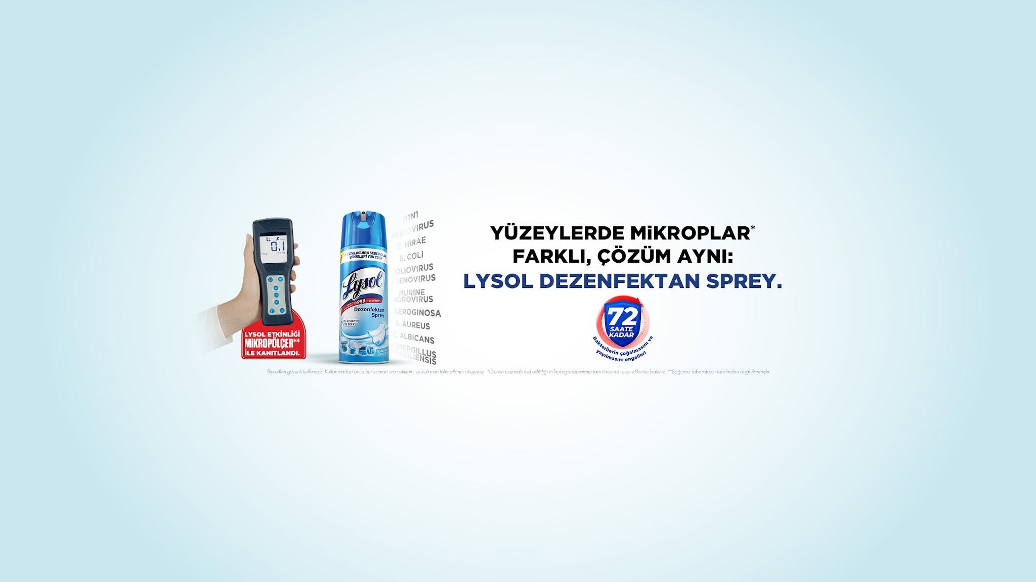 Lysol Türkiye YouTube banner
