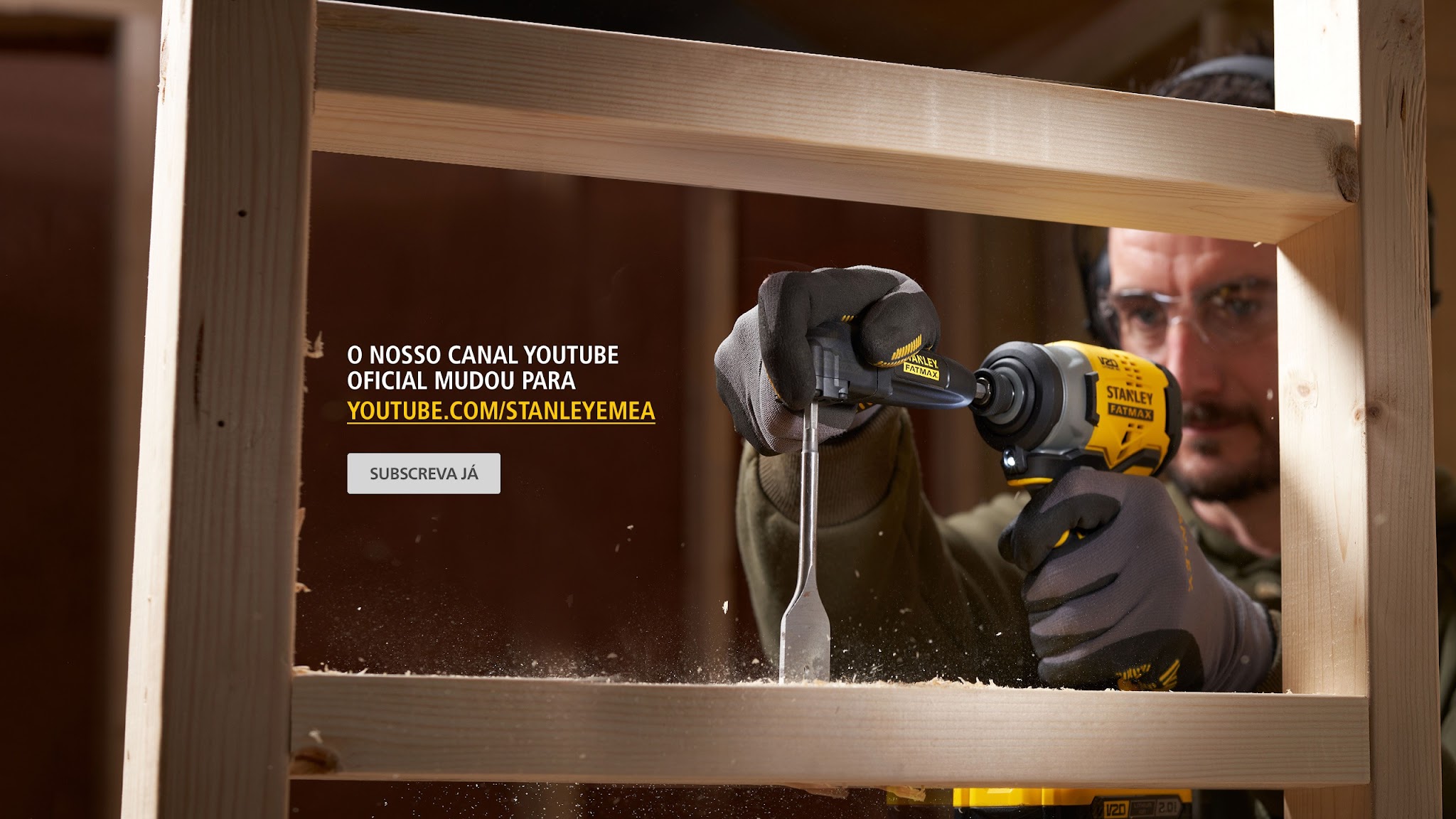 STANLEY® Tools Portugal YouTube banner