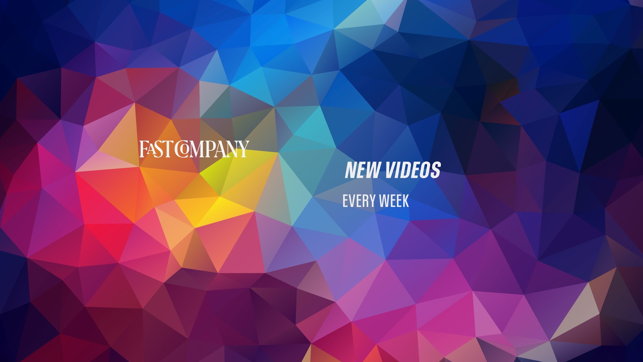 Fast Company YouTube banner