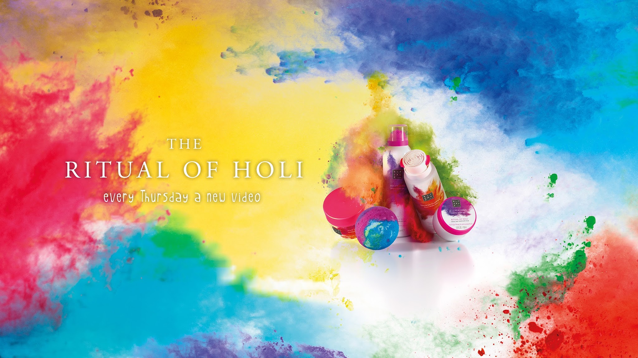 The Ritual of Holi YouTube banner