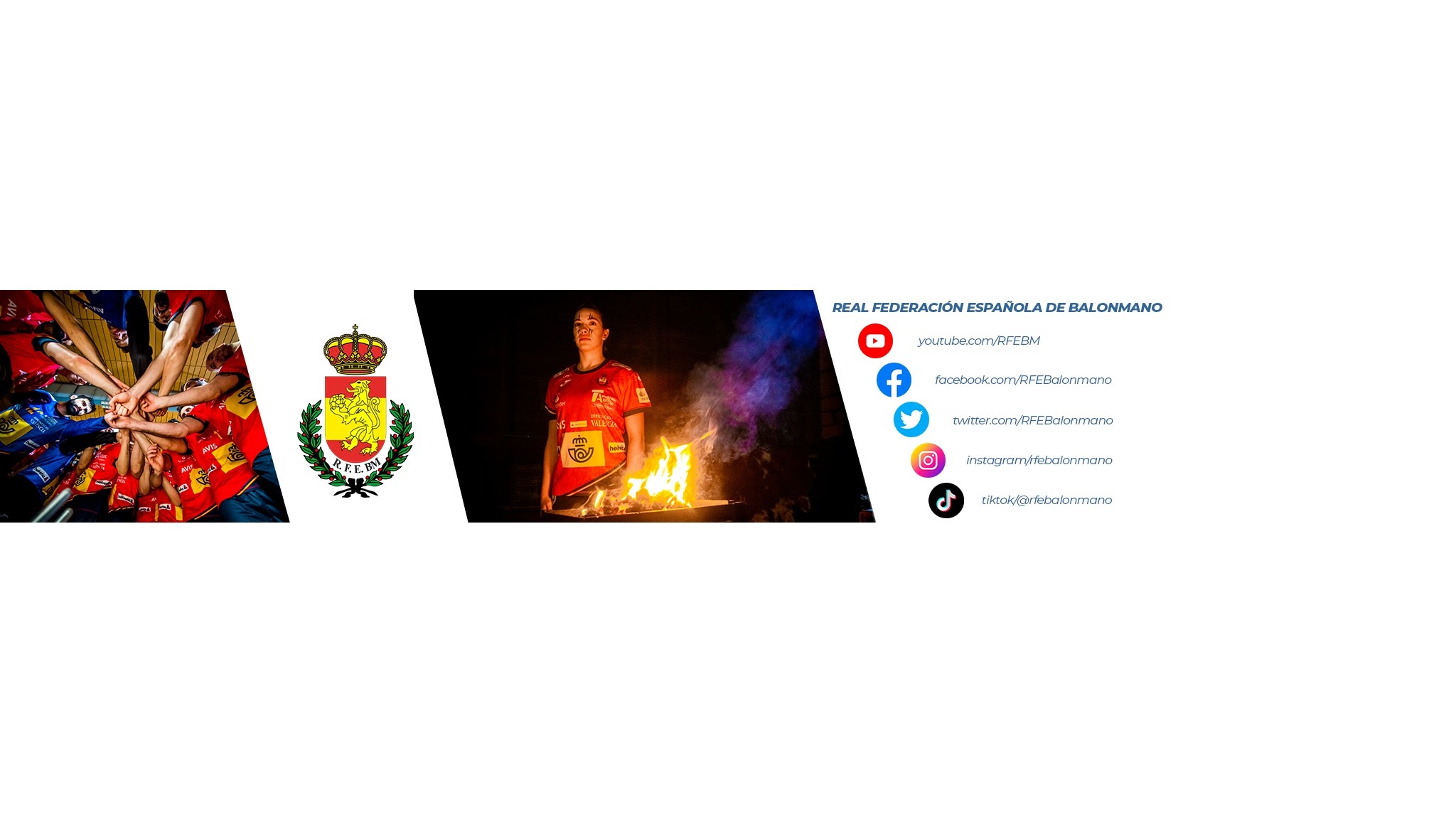 Real Federación Española de Balonmano YouTube banner